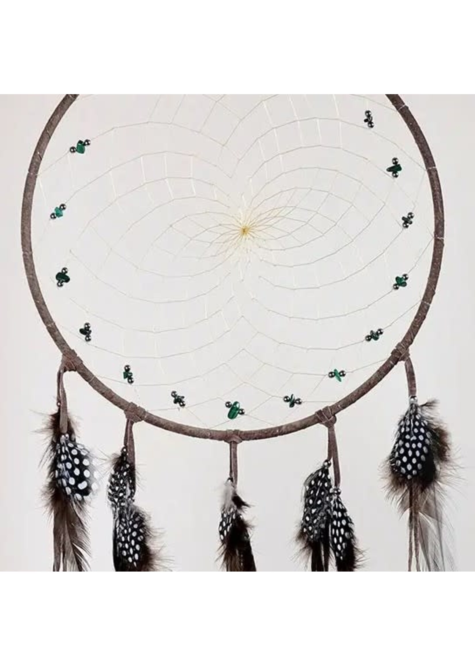 Monague 9"Gold & White  Dream Catcher