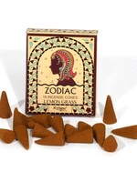 Zodiac Incense Cones Box Virgo Lemon Grass
