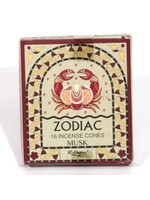 Zodiac Incense Cones Box Cancer Musk