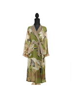 Two's Company Moss Green Heron Robe Gown