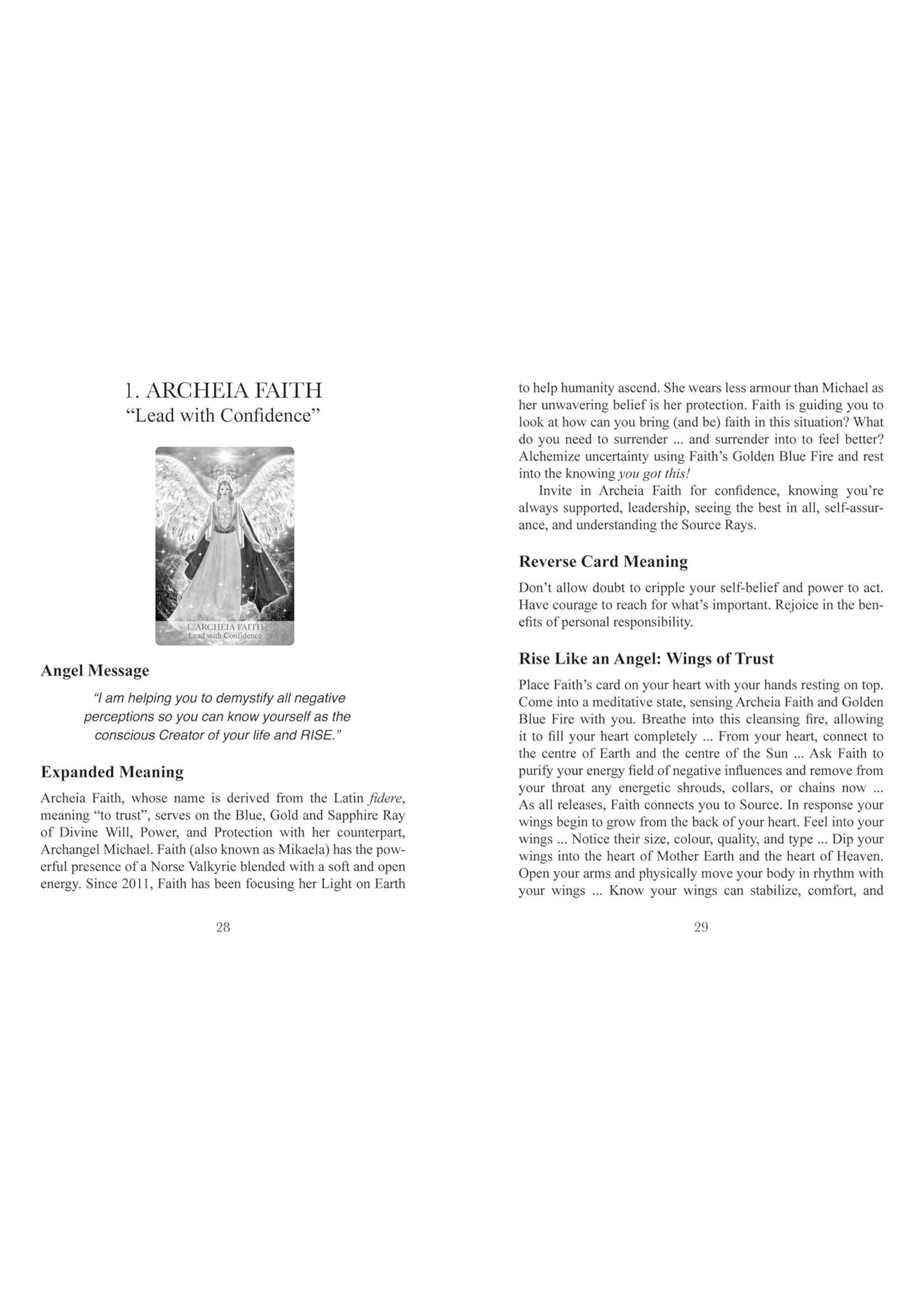 DECK The Female Archangels Oracle