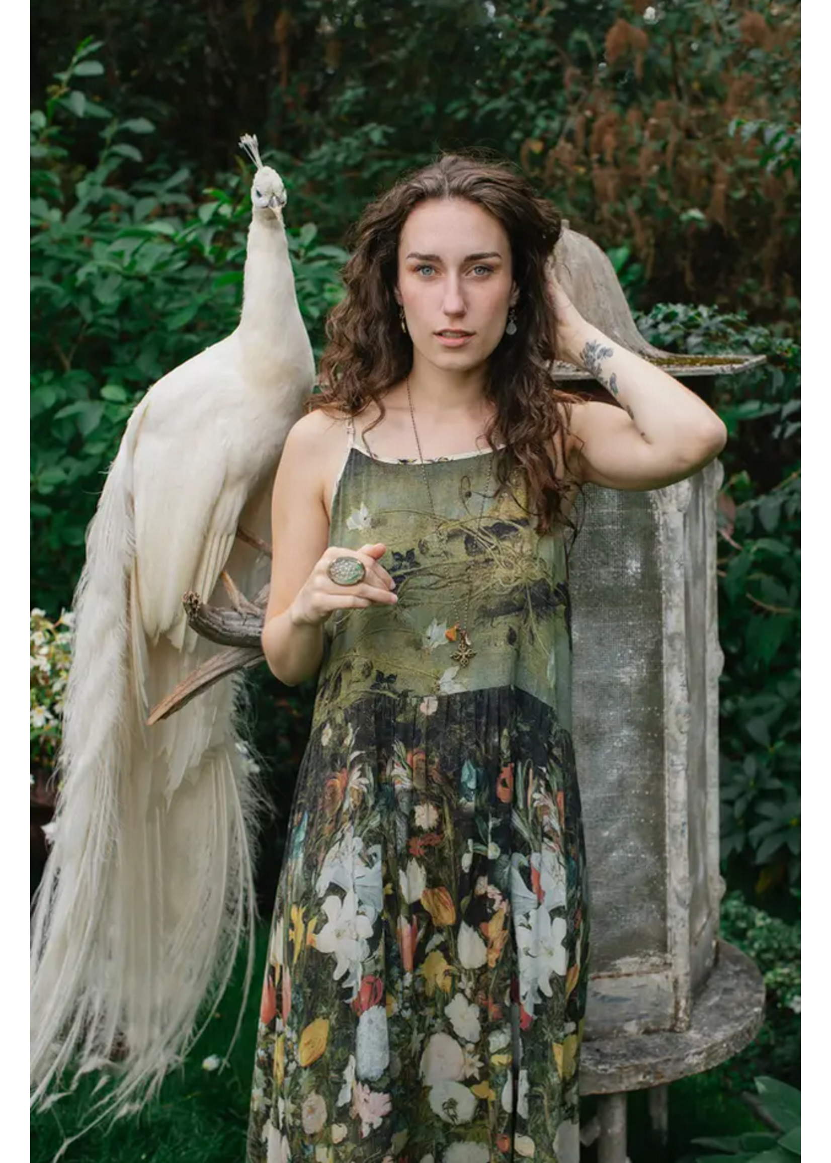 Slip Dress I Dream In Flowers Slip Dress S/M