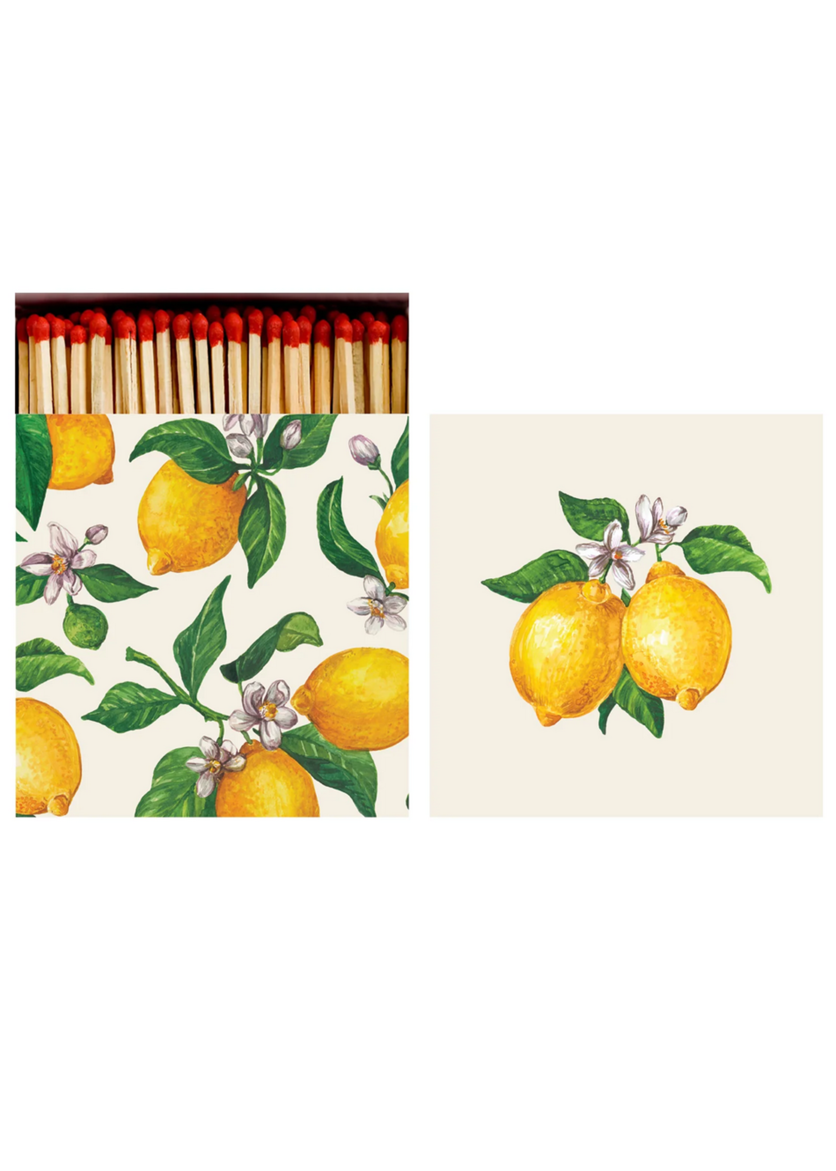 H&C Lemon Matches Box/60