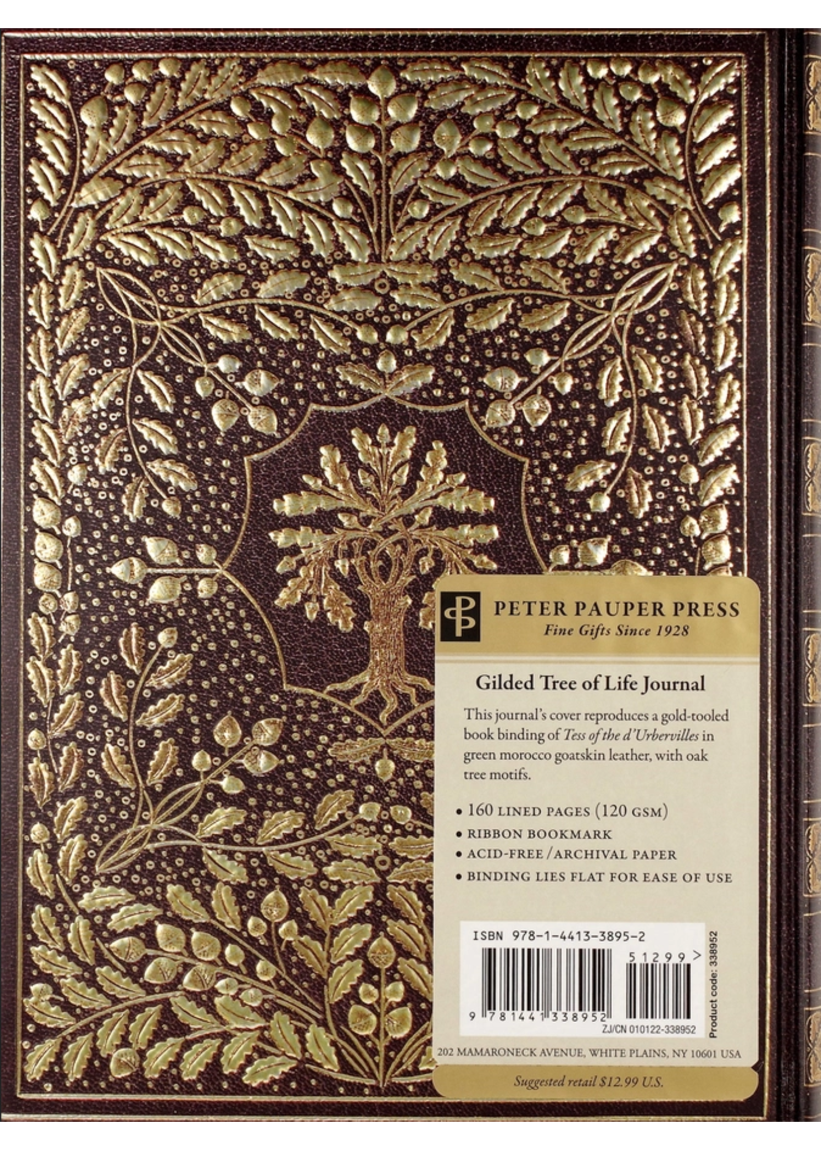 Journal Gilded Tree Of Life - PETER PAUPER PRESS