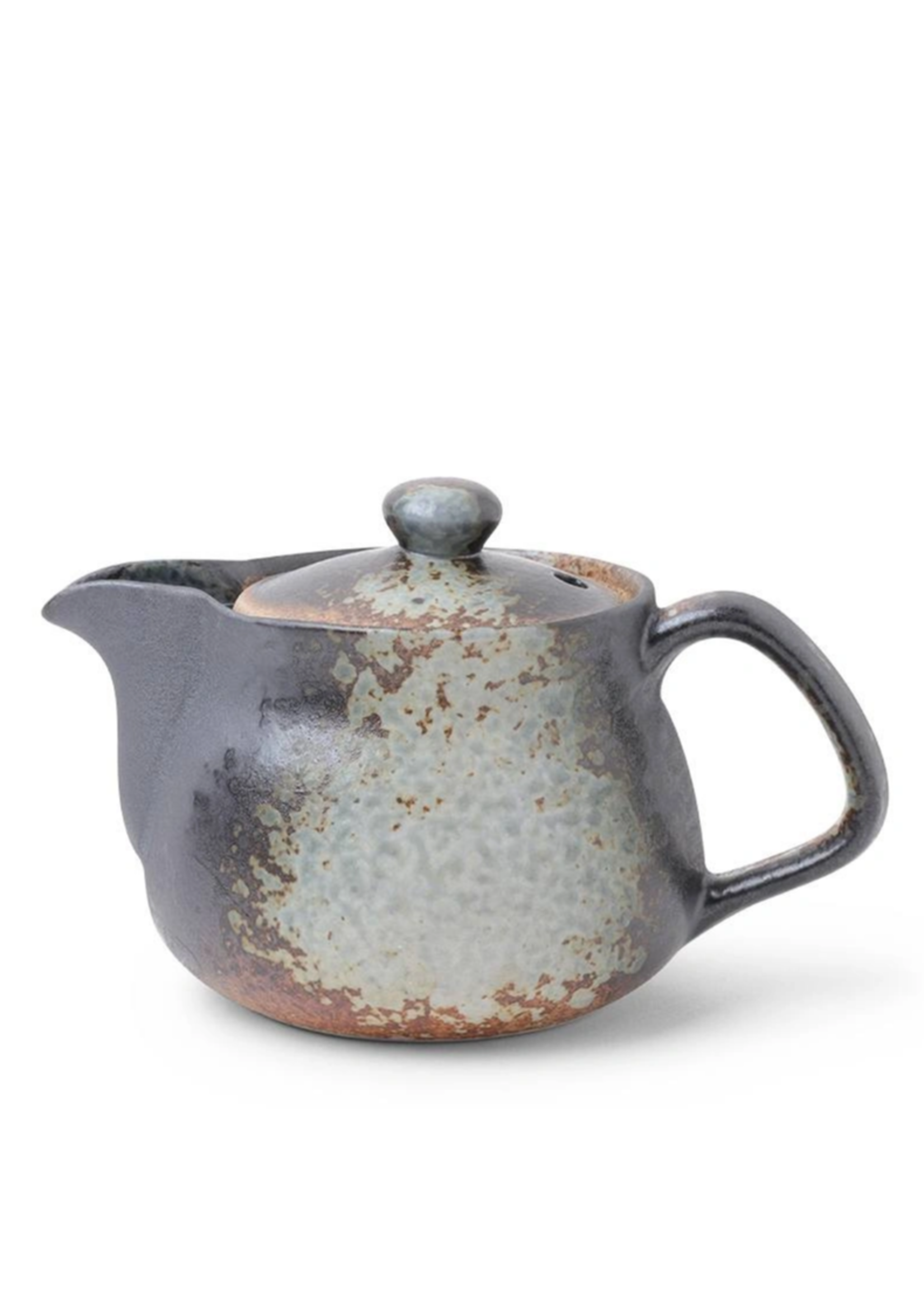 Miya Tea Pot Banko Mingei Bizen Style