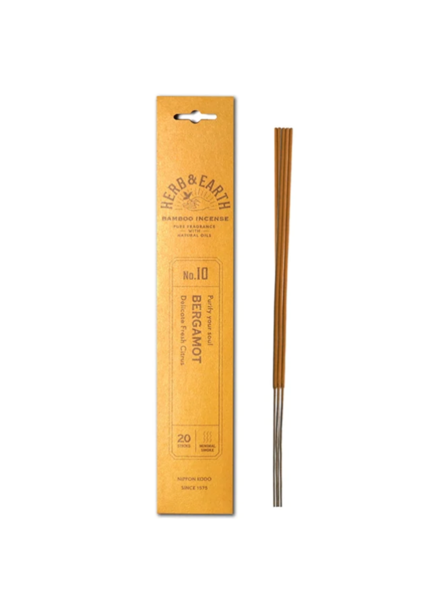 Herb & Earth Incense Bergamot