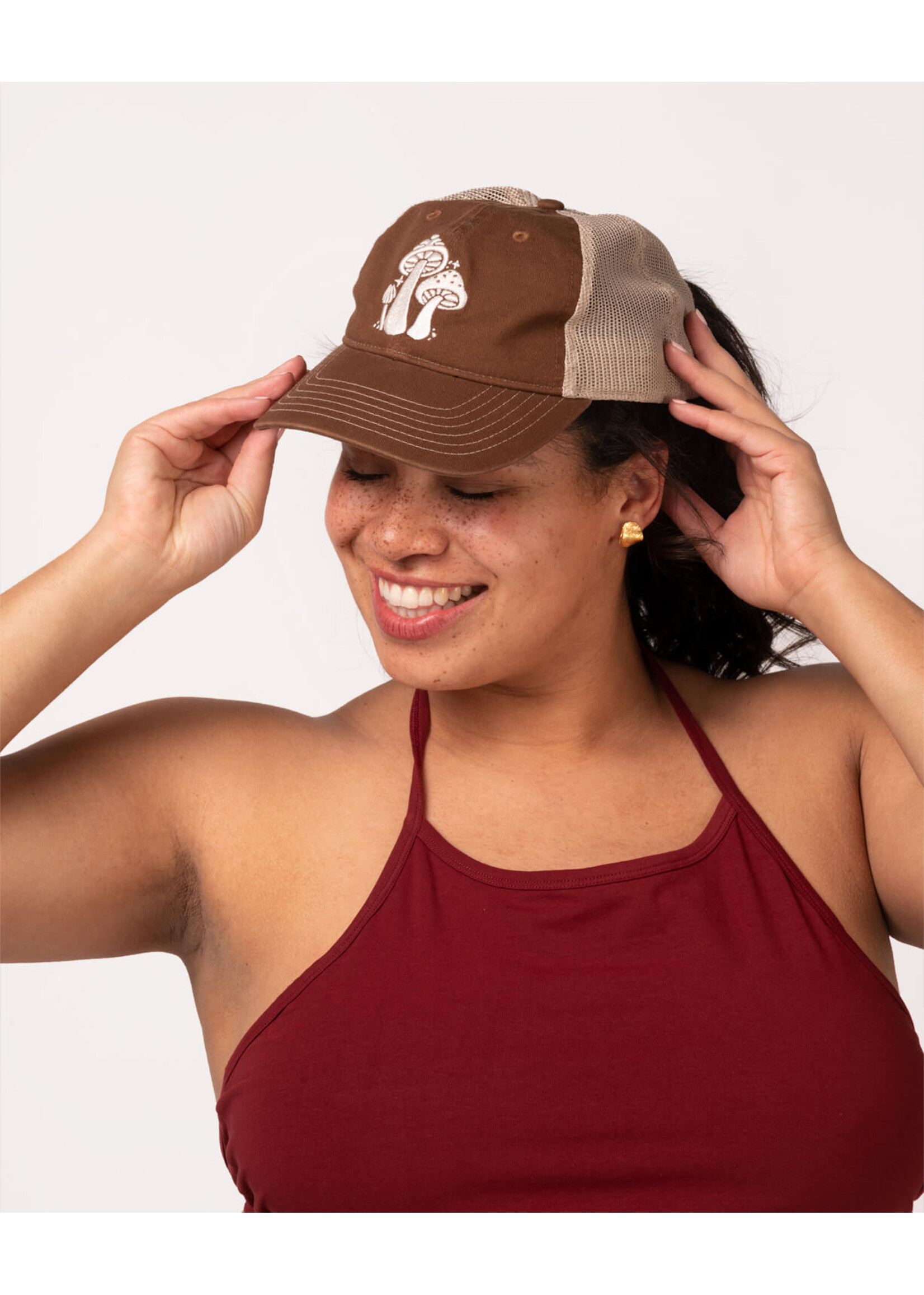 Soul Flower Three Little Mushrooms Cap