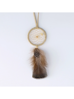 Dream Catcher Medium Magical Brown & Turquoise 2"
