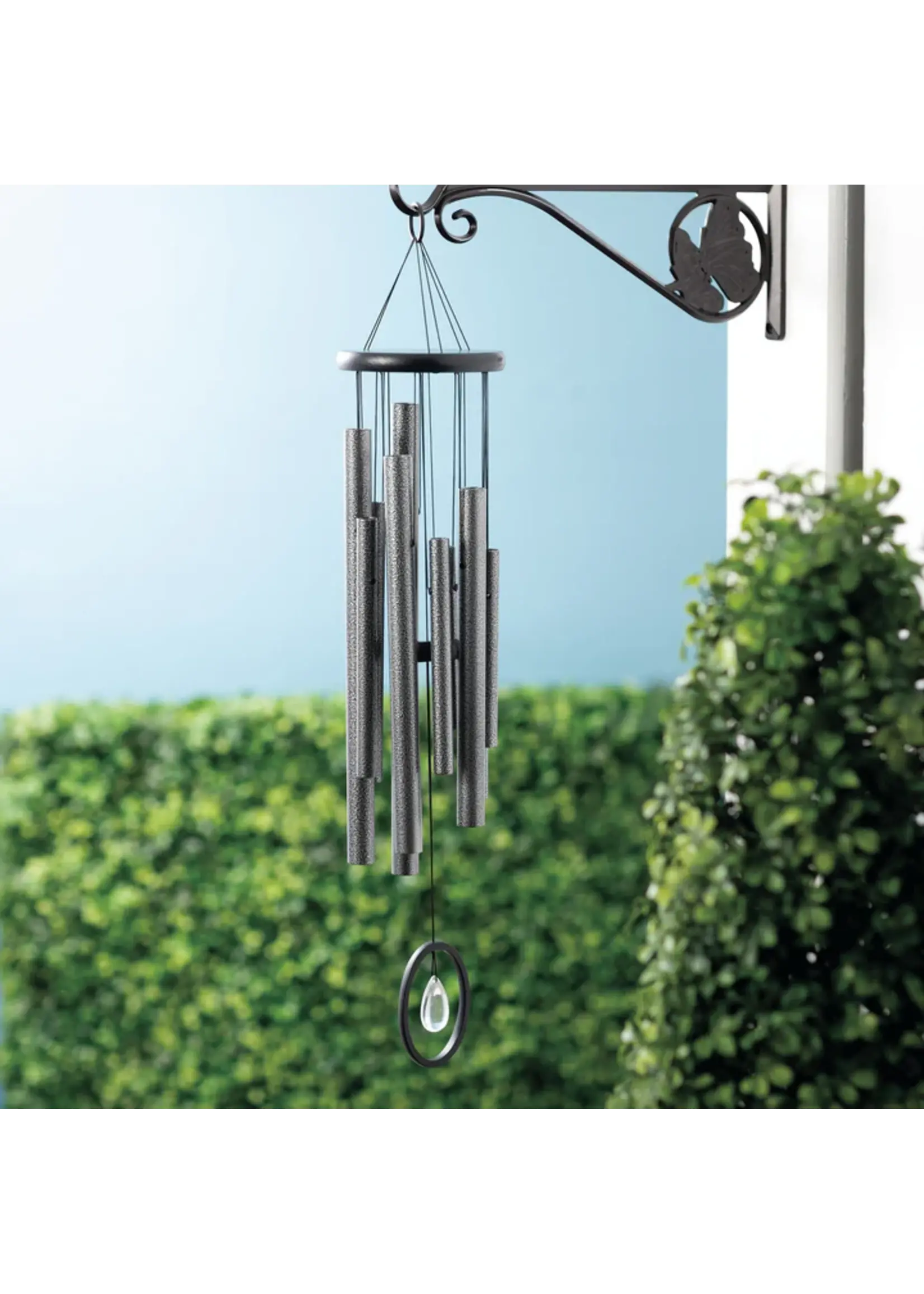 Woodstock CHIMES OF CRYSTAL SILENCE Antique Silver Medium
