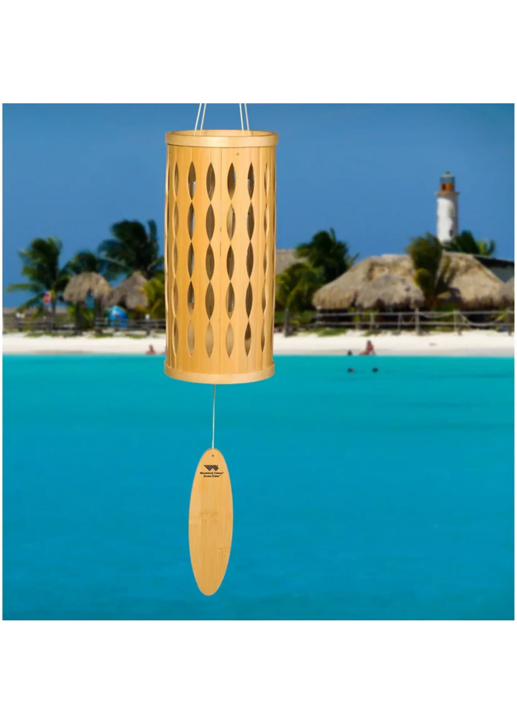 Woodstock ALOHA  Wind Chime Natural