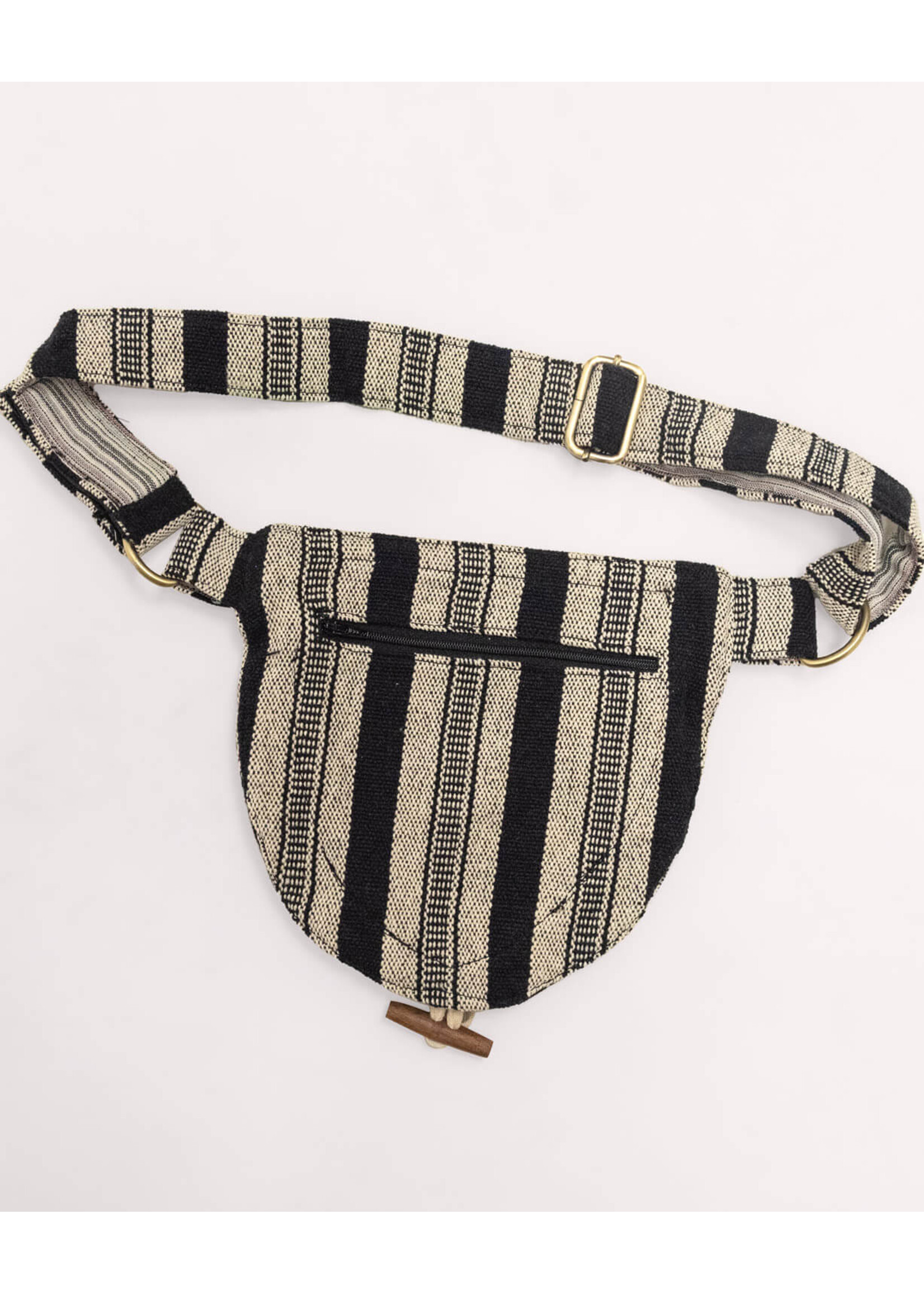 Soul Flower Leafy Fern Hip Bag