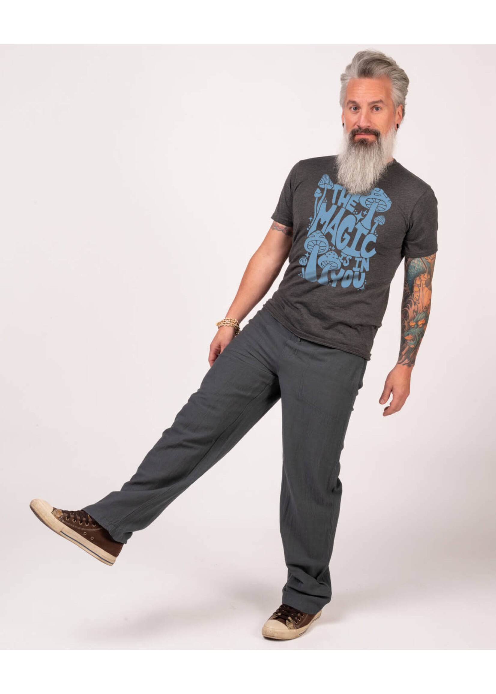 Soul Flower Recycled T-Shirt Magic Mushrooms