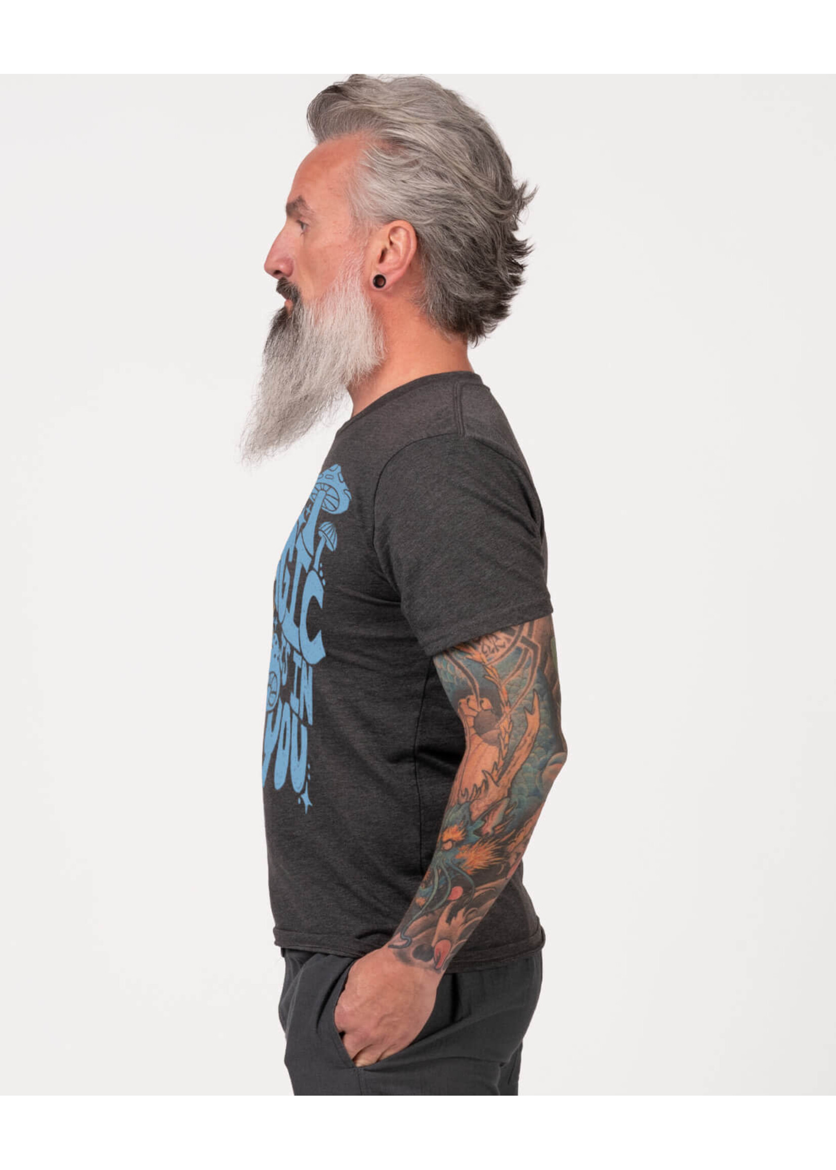 Soul Flower Recycled T-Shirt Magic Mushrooms