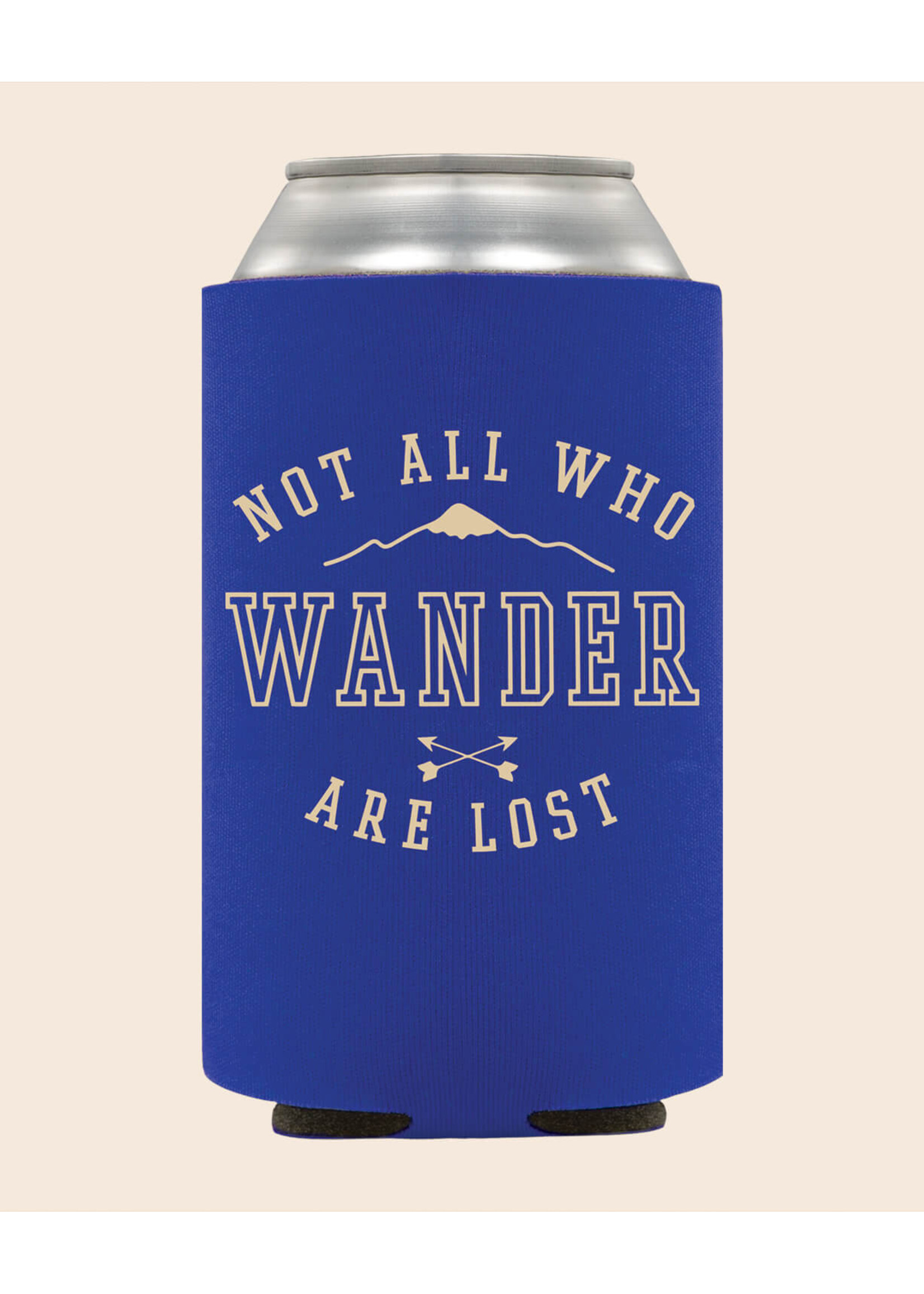 Soul Flower Not All Who Wander Koozie