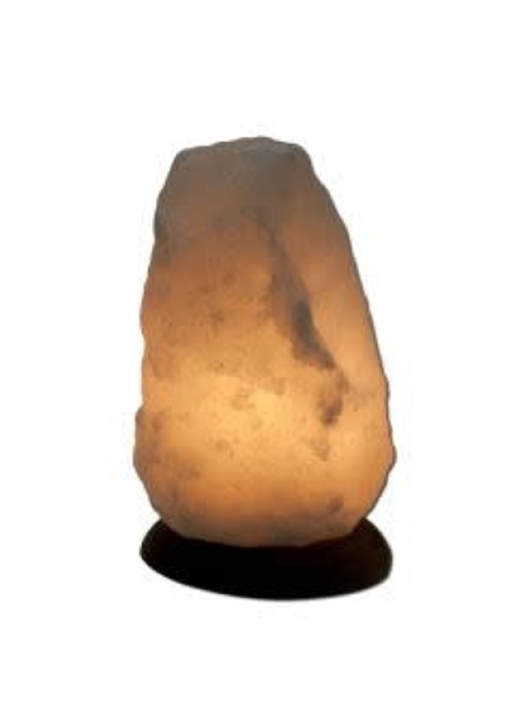 Lotus Light White Salt Lamp 8