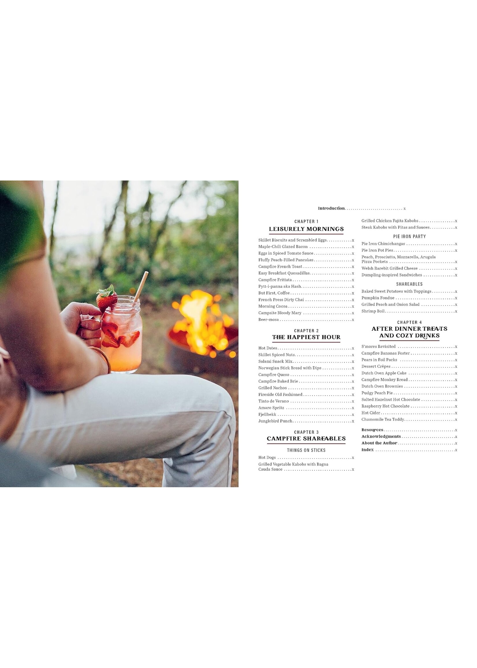 New Camp Cookbook Fireside Warmers
