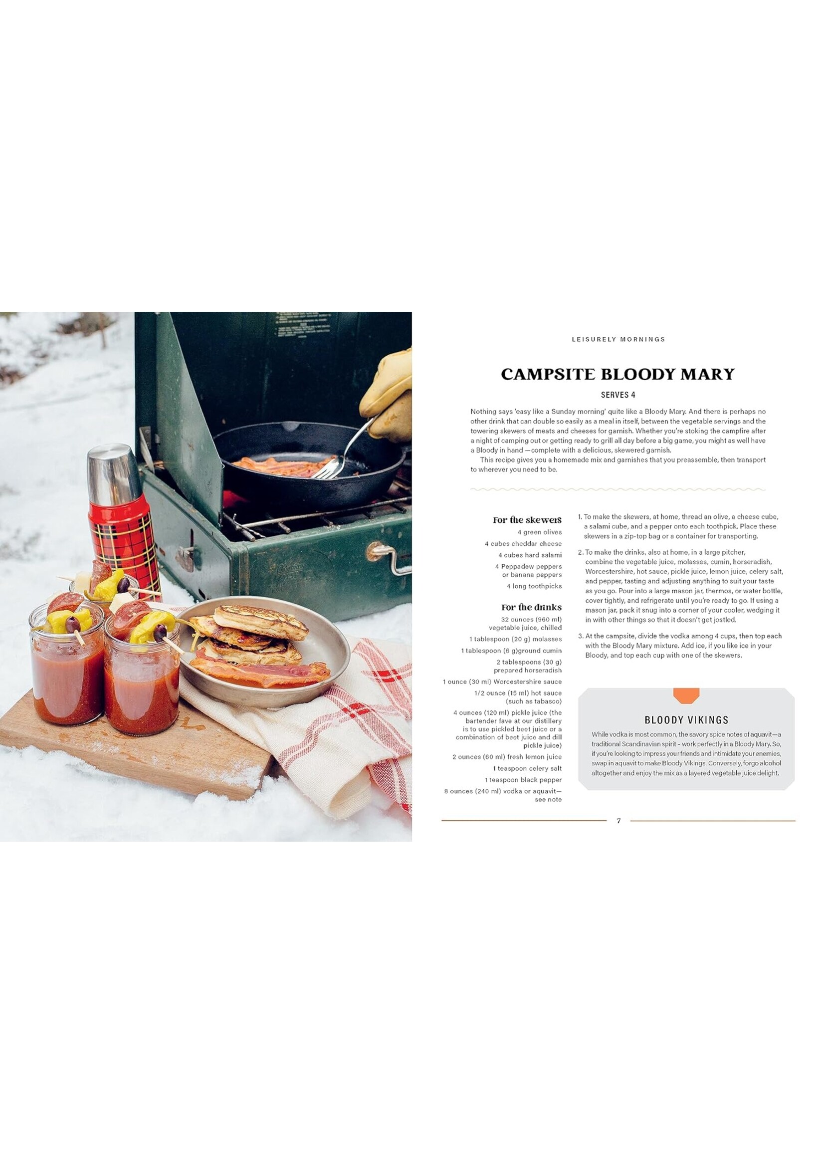 New Camp Cookbook Fireside Warmers