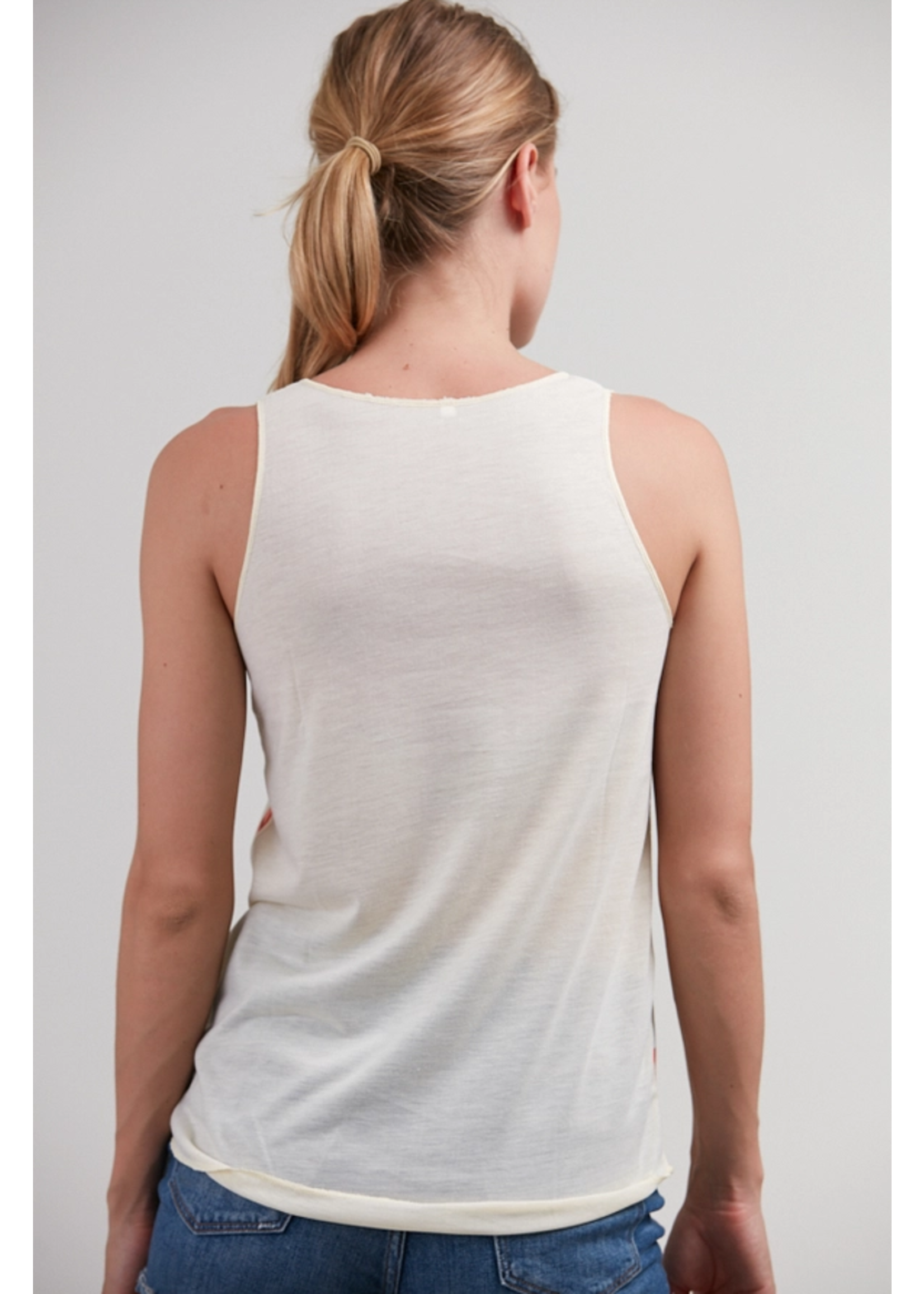 SMW Butterfly Ears Elephant Tank Top