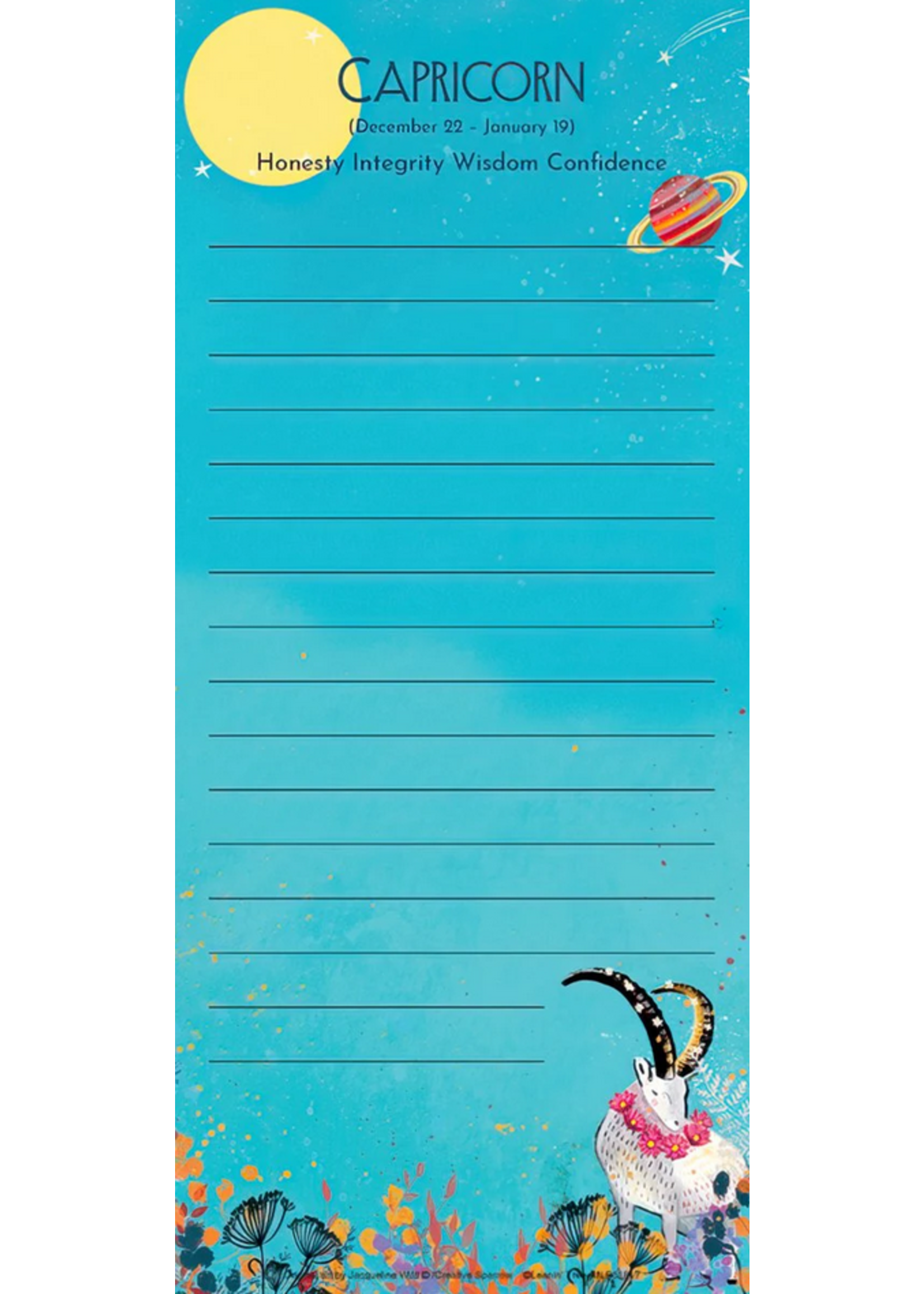 Leanin Tree Magnetic Pad Capricorn