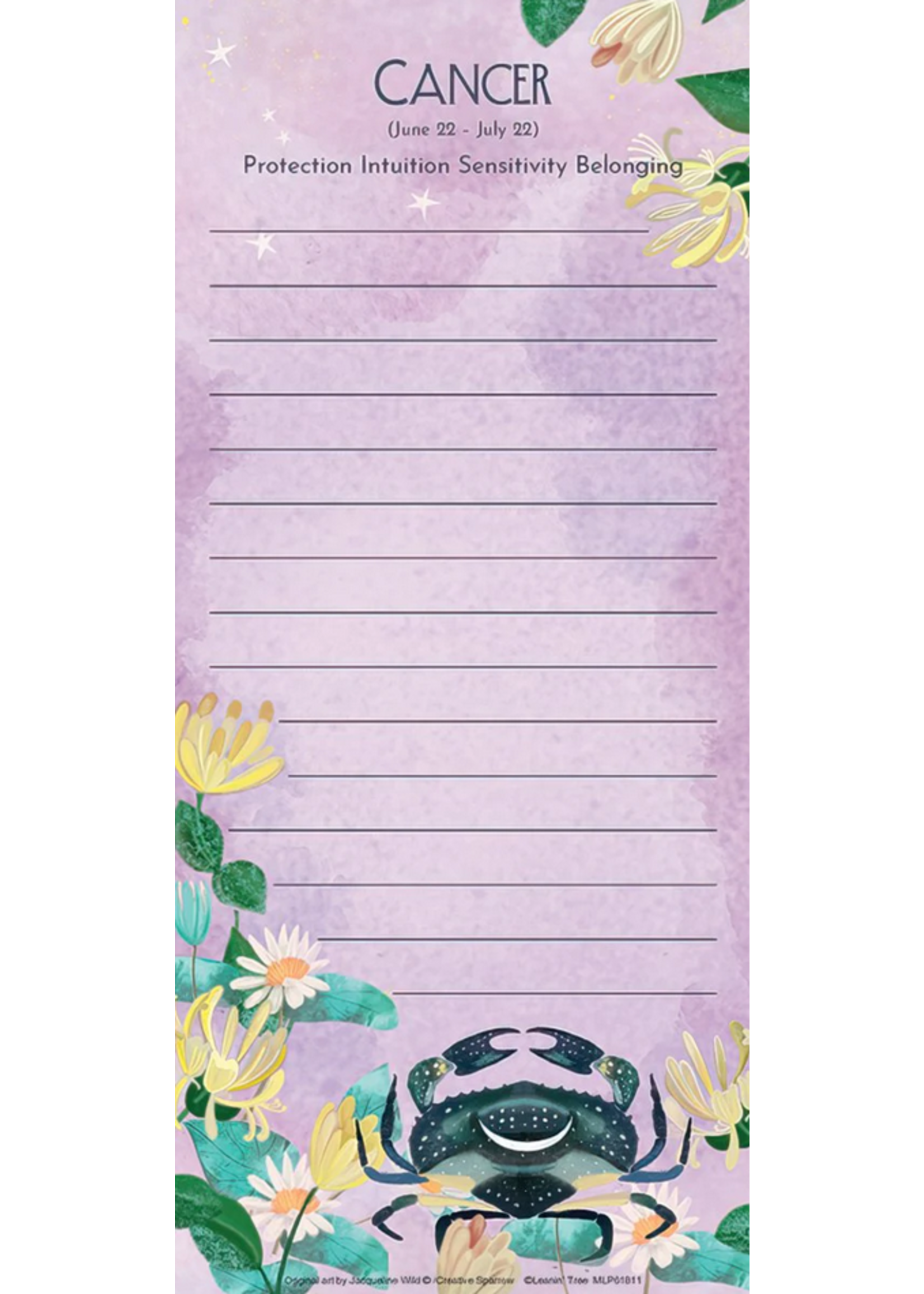 Leanin Tree Magnetic Pad Cancer