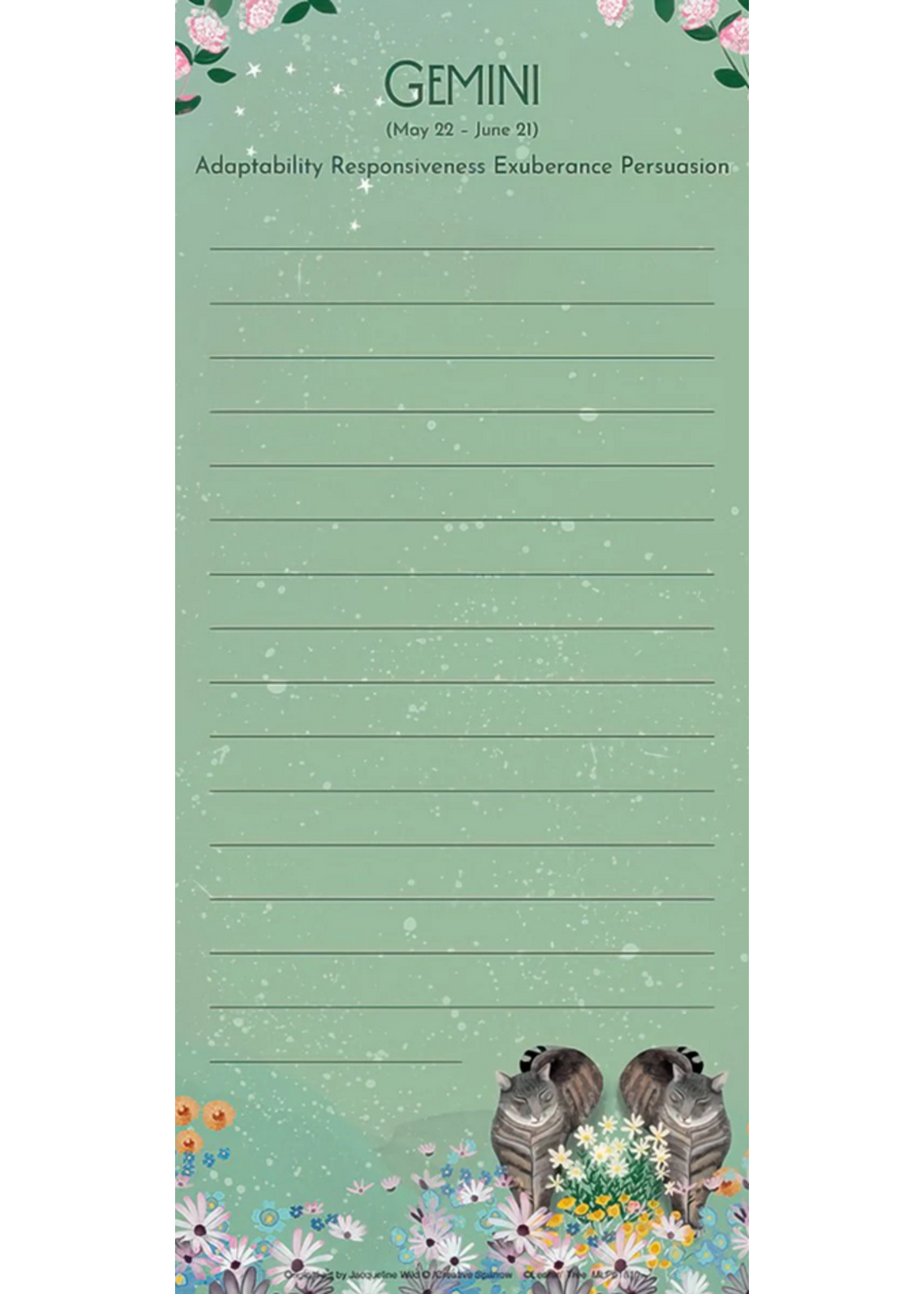 Leanin Tree Magnetic Pad Gemini