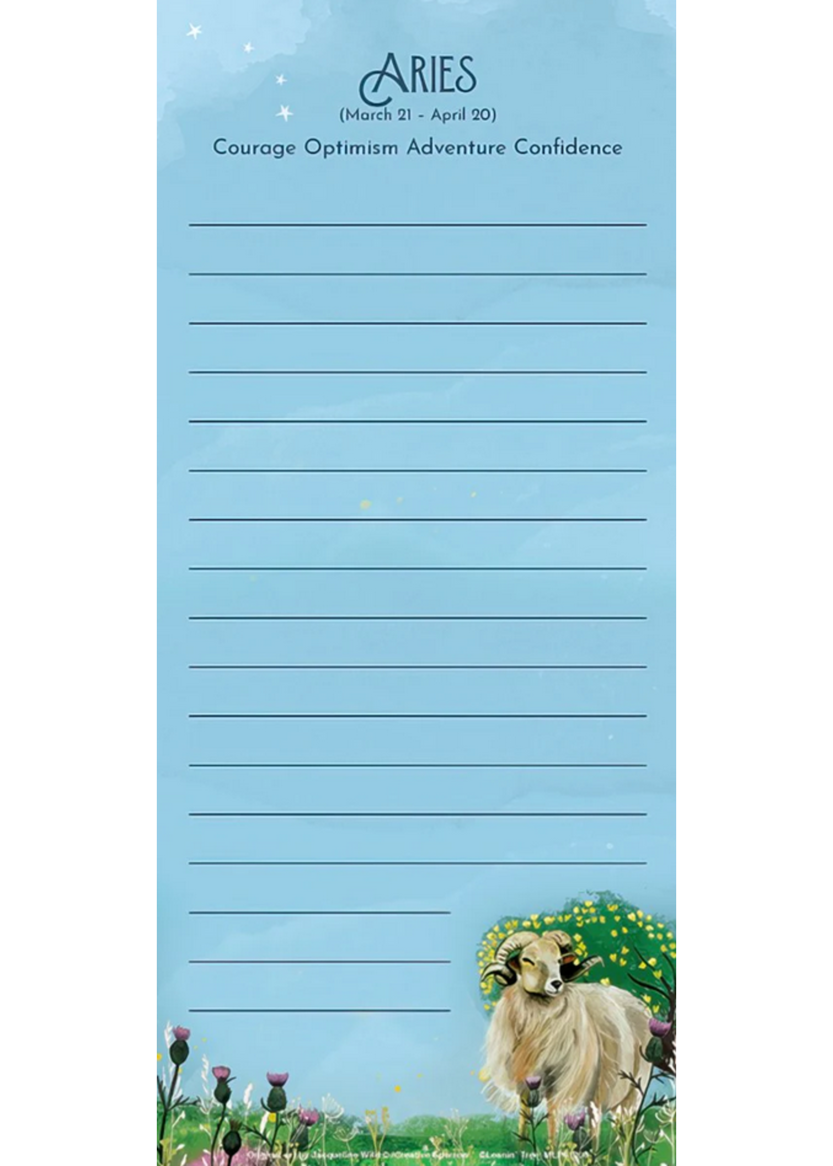 Leanin Tree Magnetic Pad Aries