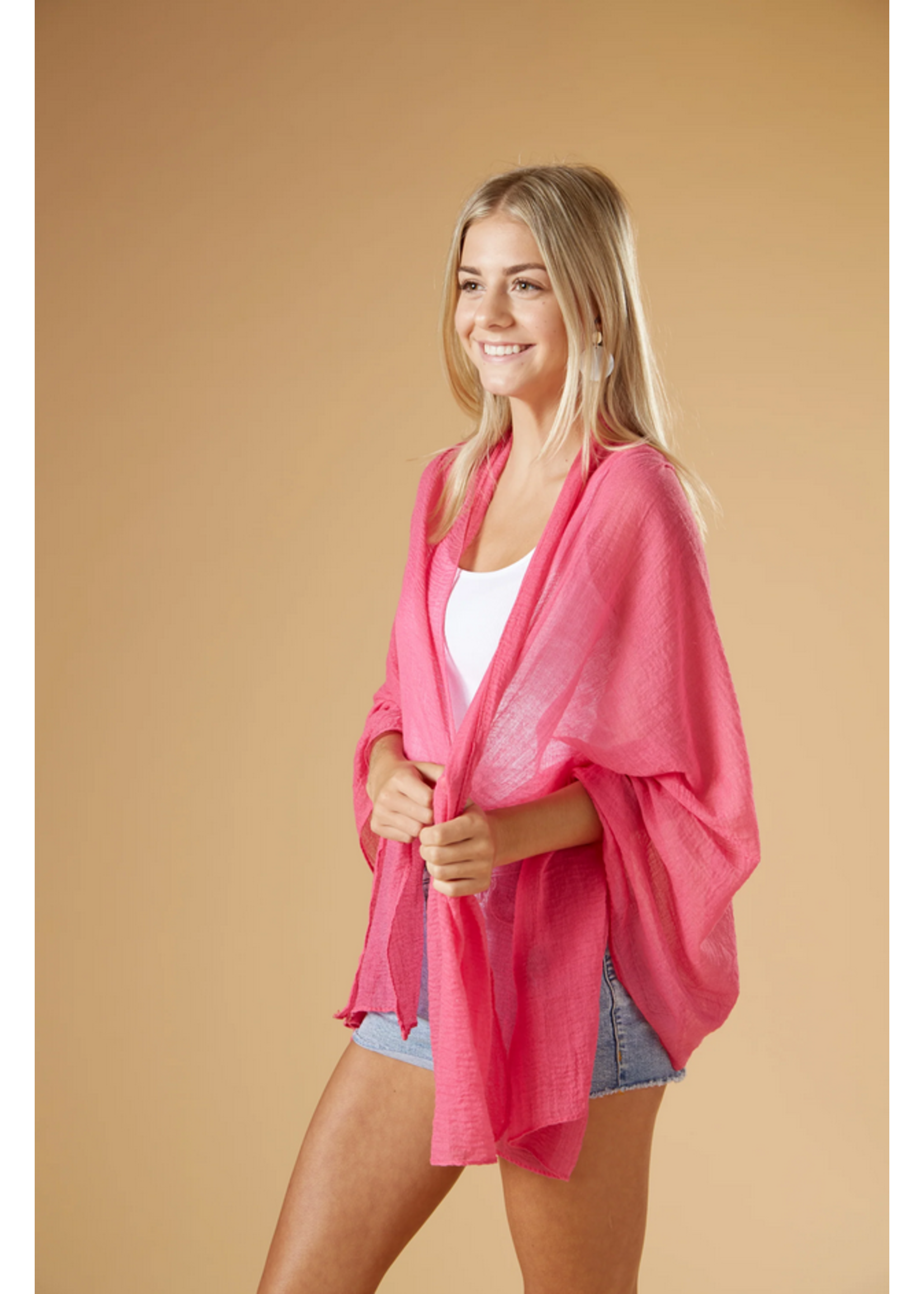 Tickled Pink Insect Shield Scarf Hot Pink