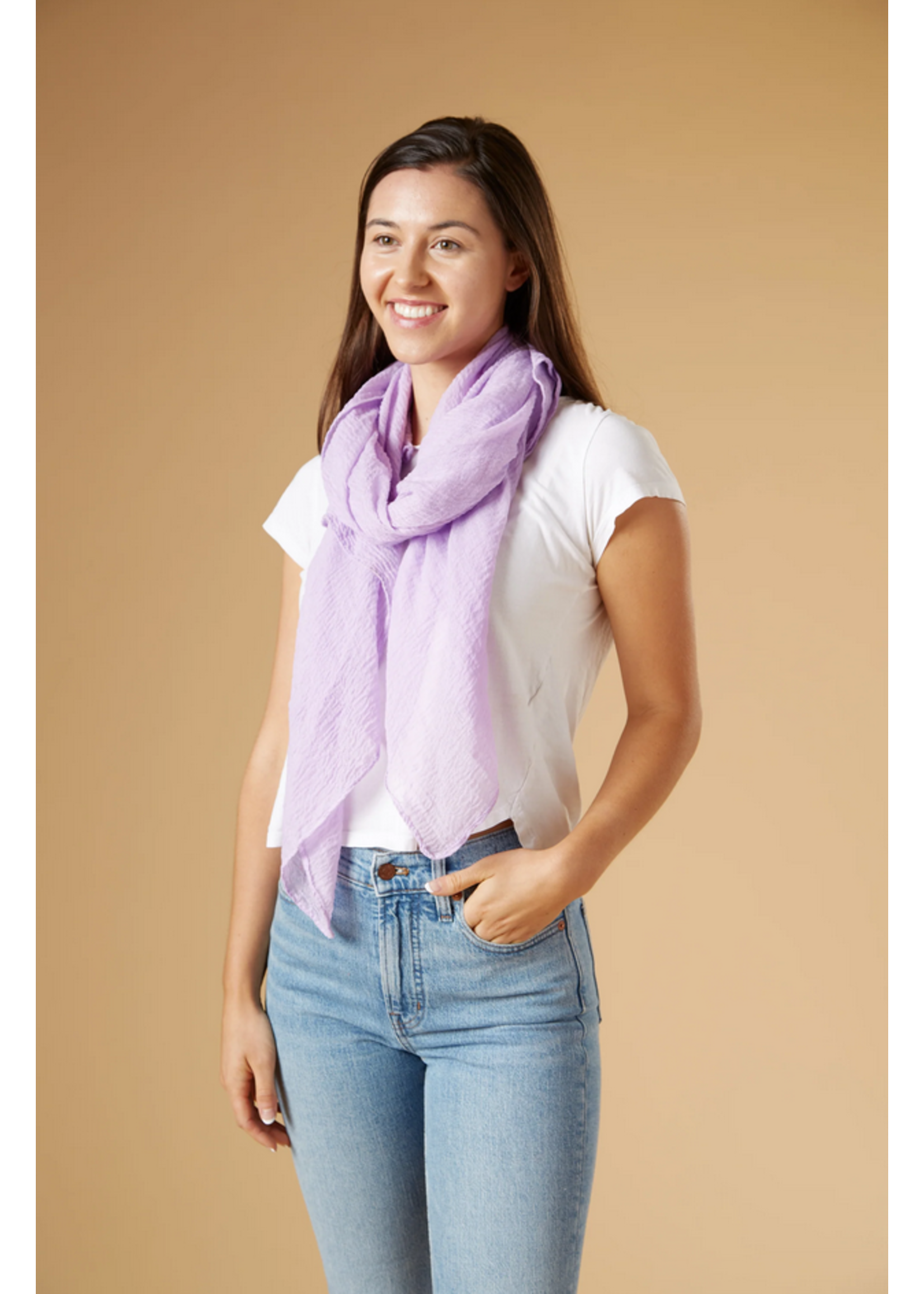 Tickled Pink | Insect Shield Scarf Lilac