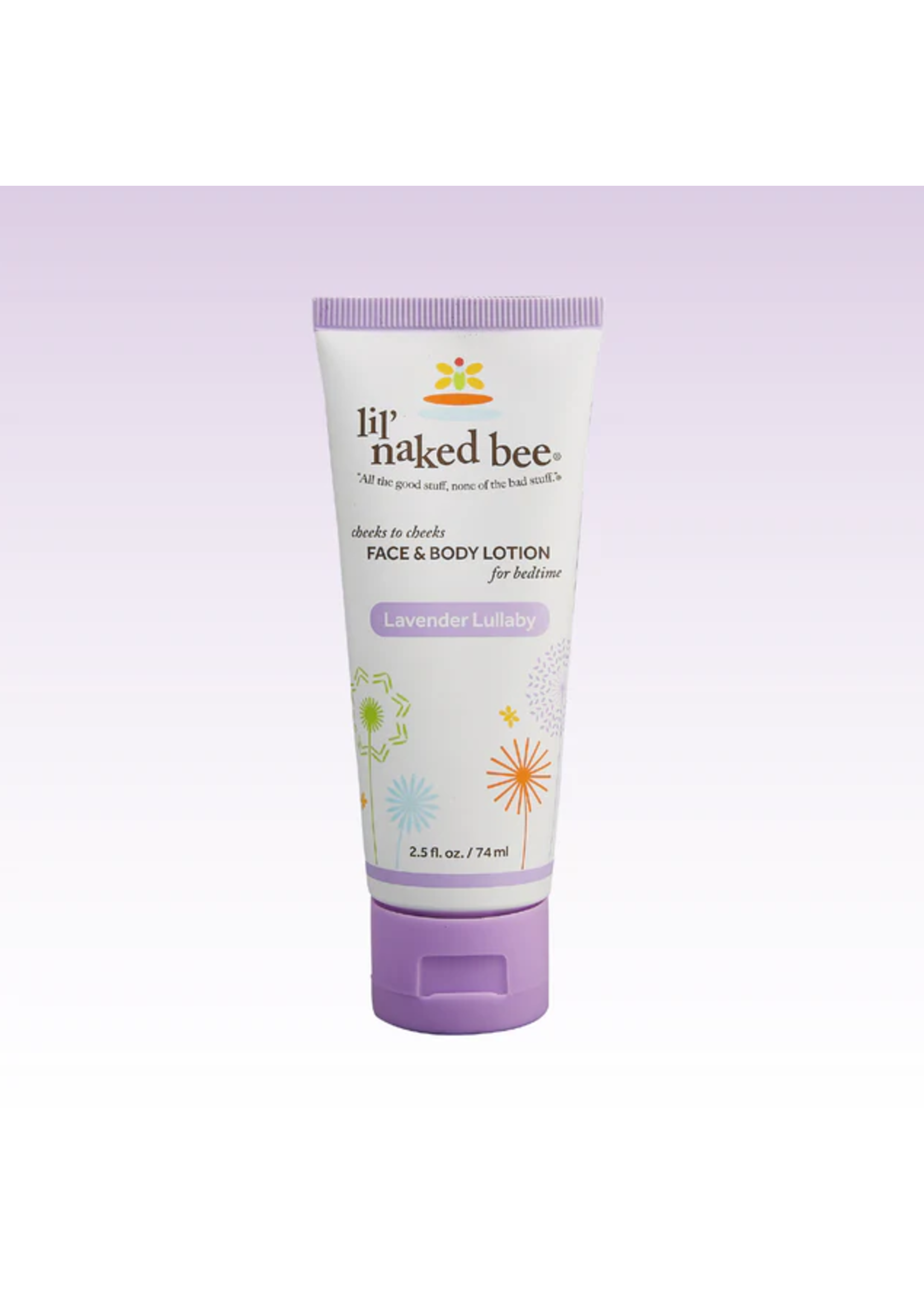 Naked Bee Lil' Cheeks to Cheeks Face & Body Lotion Lavender Lullaby