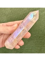 Angel Aura Rose Quartz Double Terminated