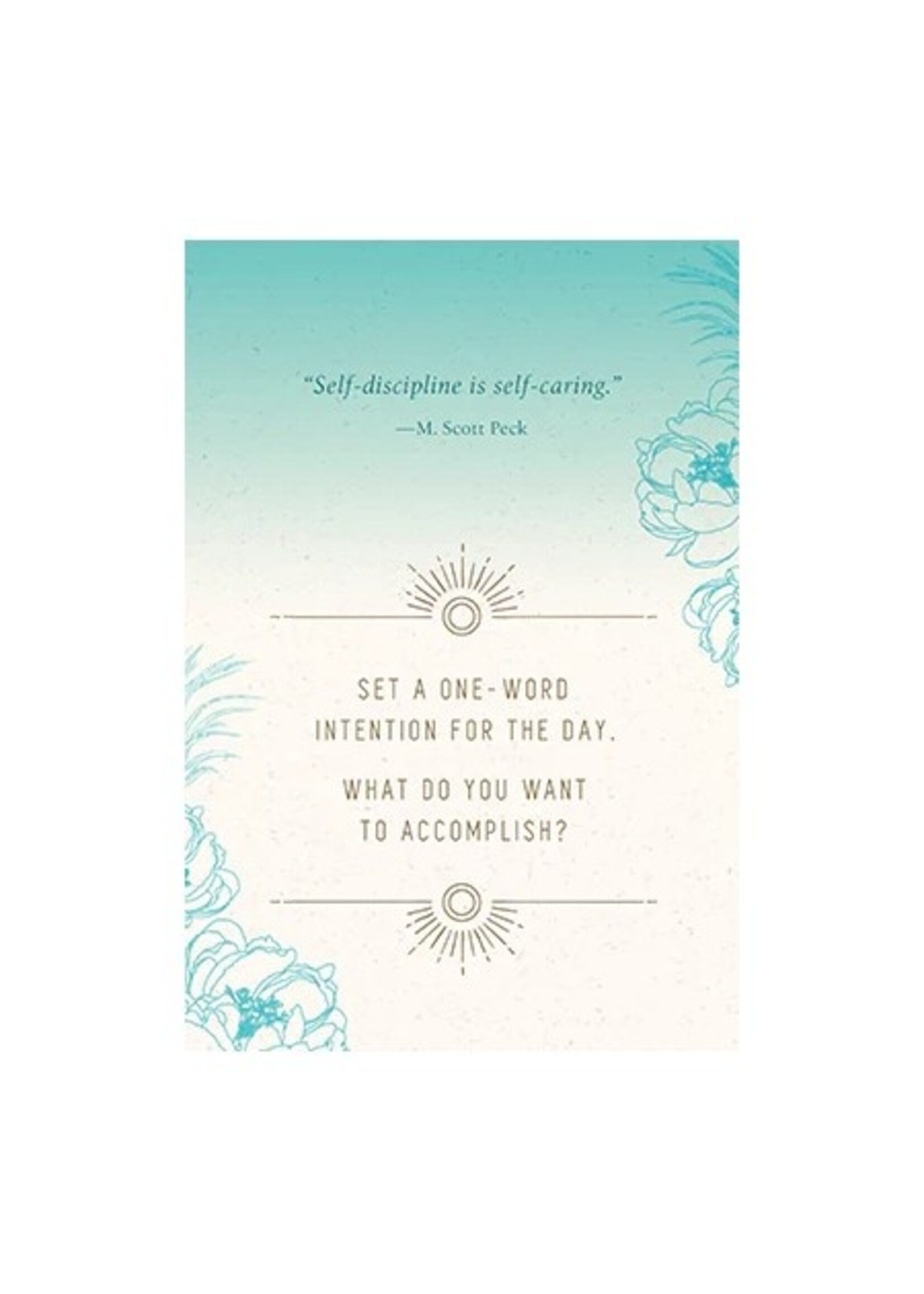 DECK Self-Care: Inspirational Card Deck and Guidebook
