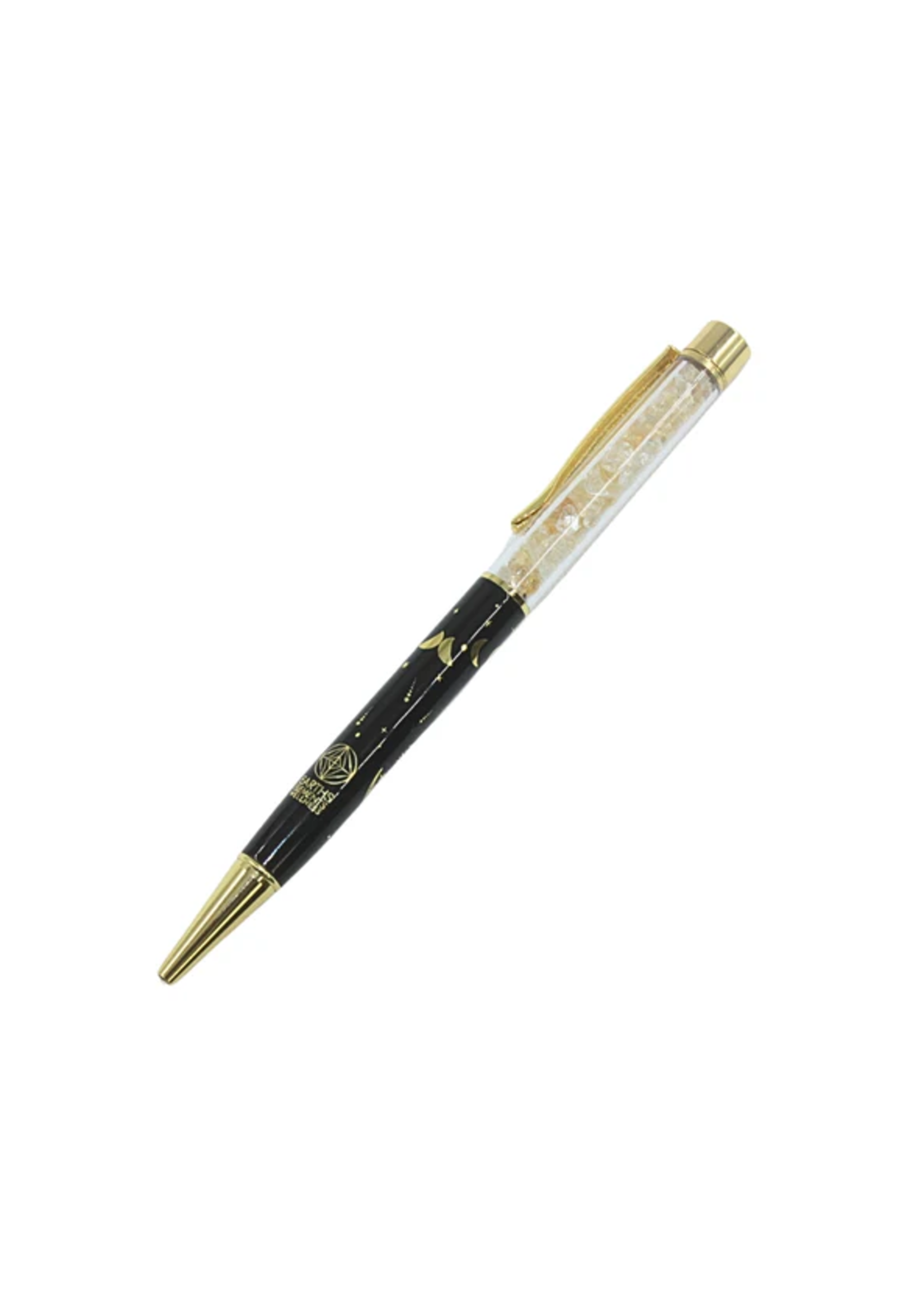 Earths Elements Moon Phase Pen GOLD