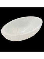 Selenite Oval Bowl