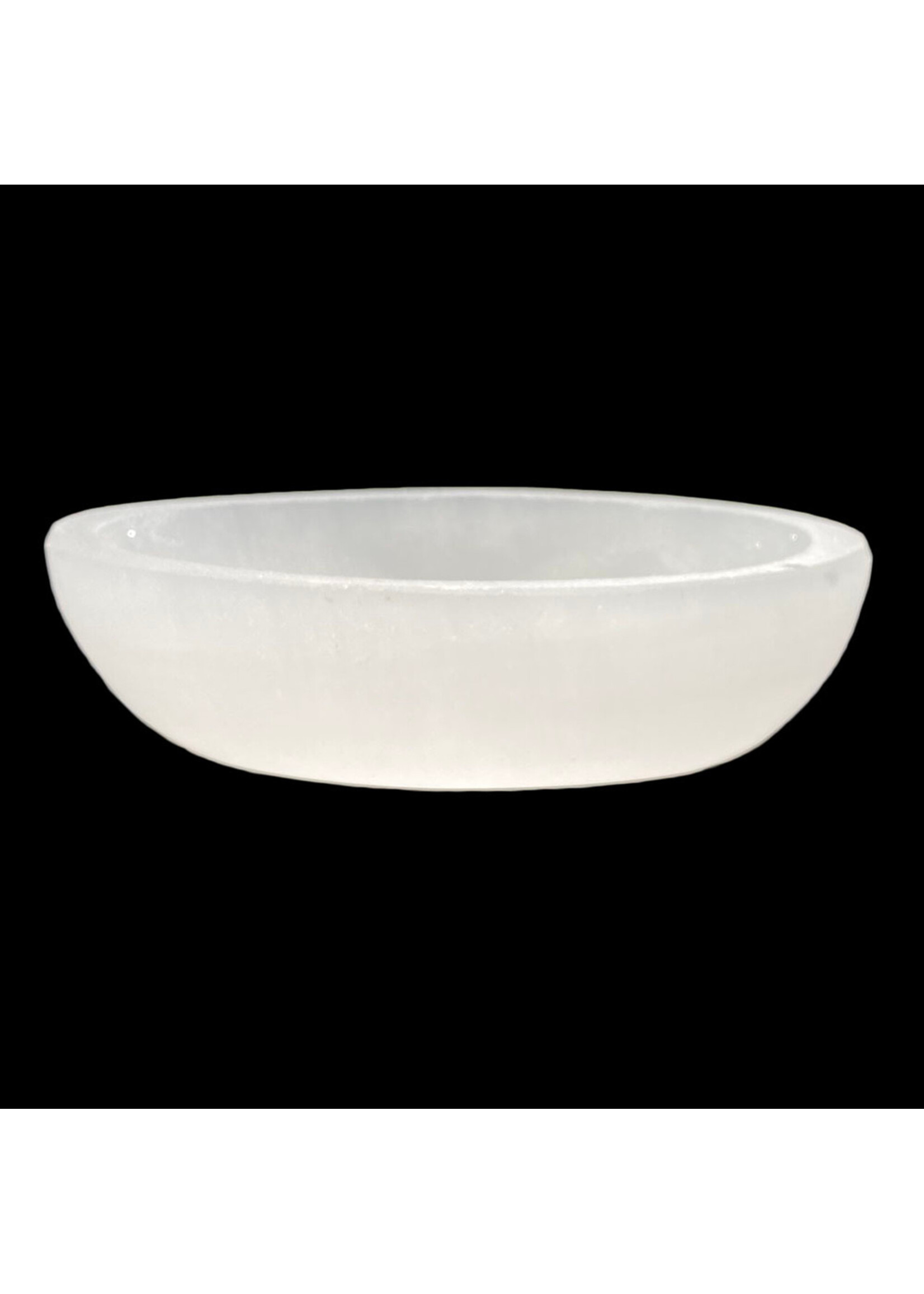 Selenite Oval Bowl