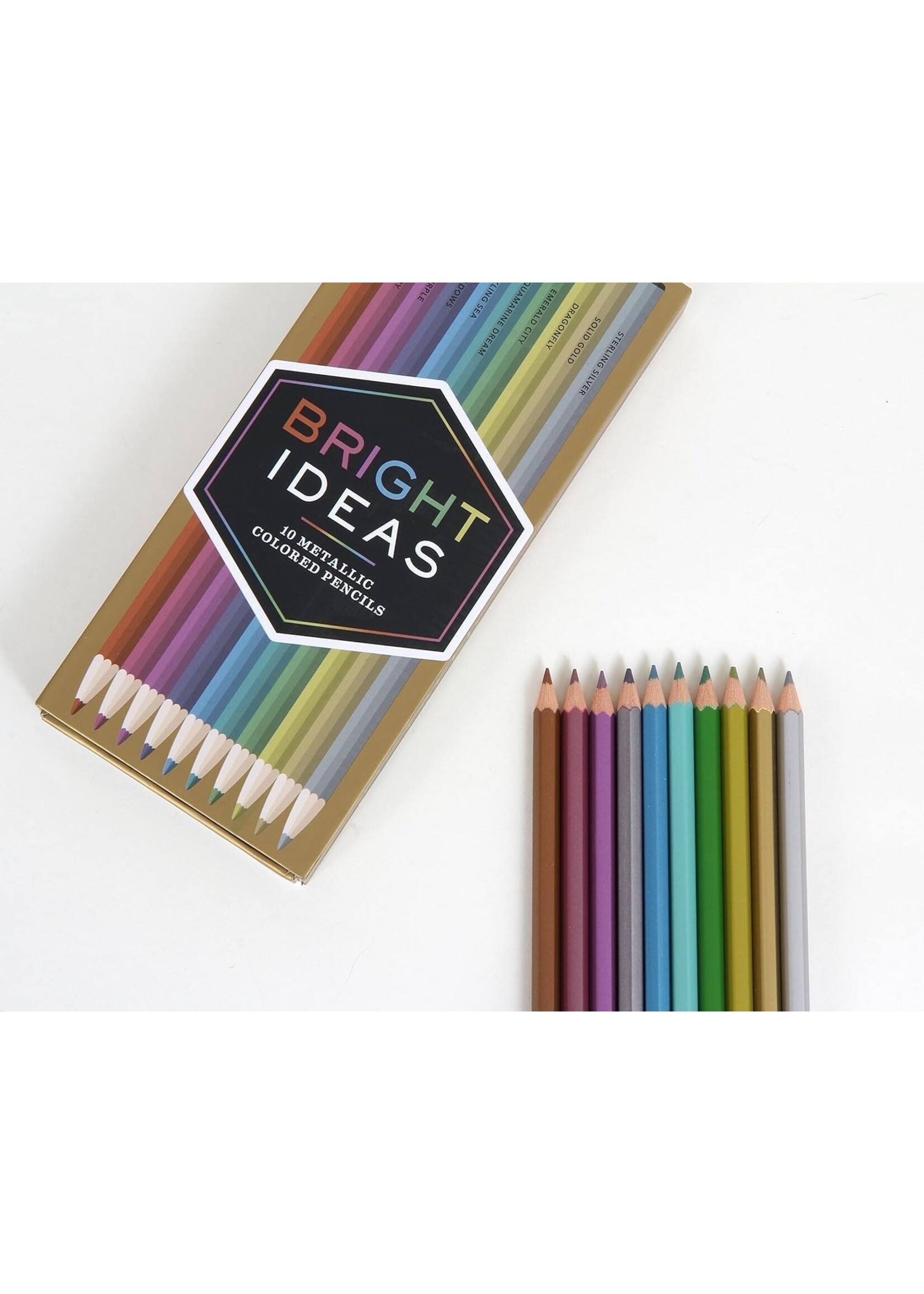 Bright Ideas Metallic Colored Pencils