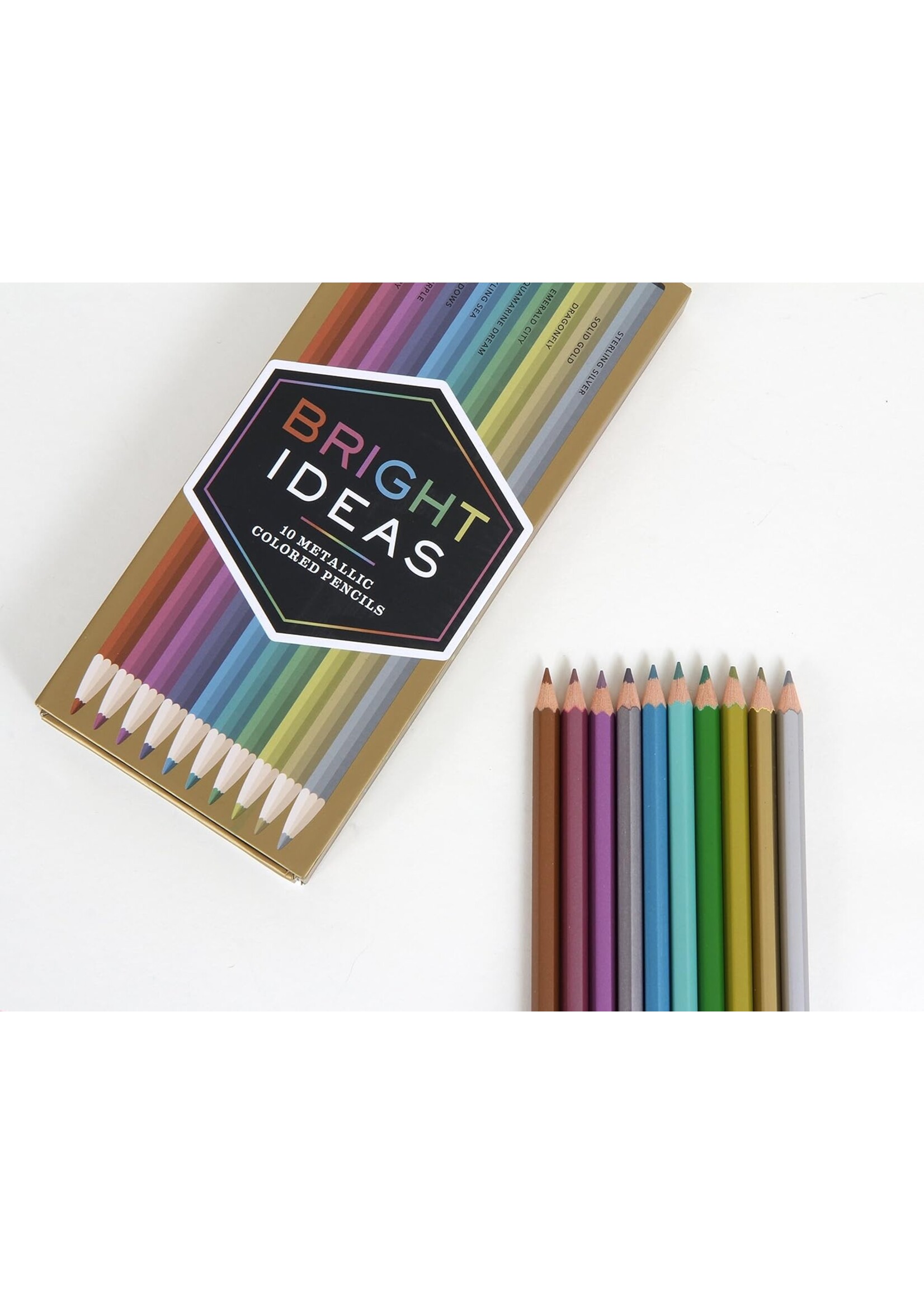 Bright Ideas Metallic Colored Pencils