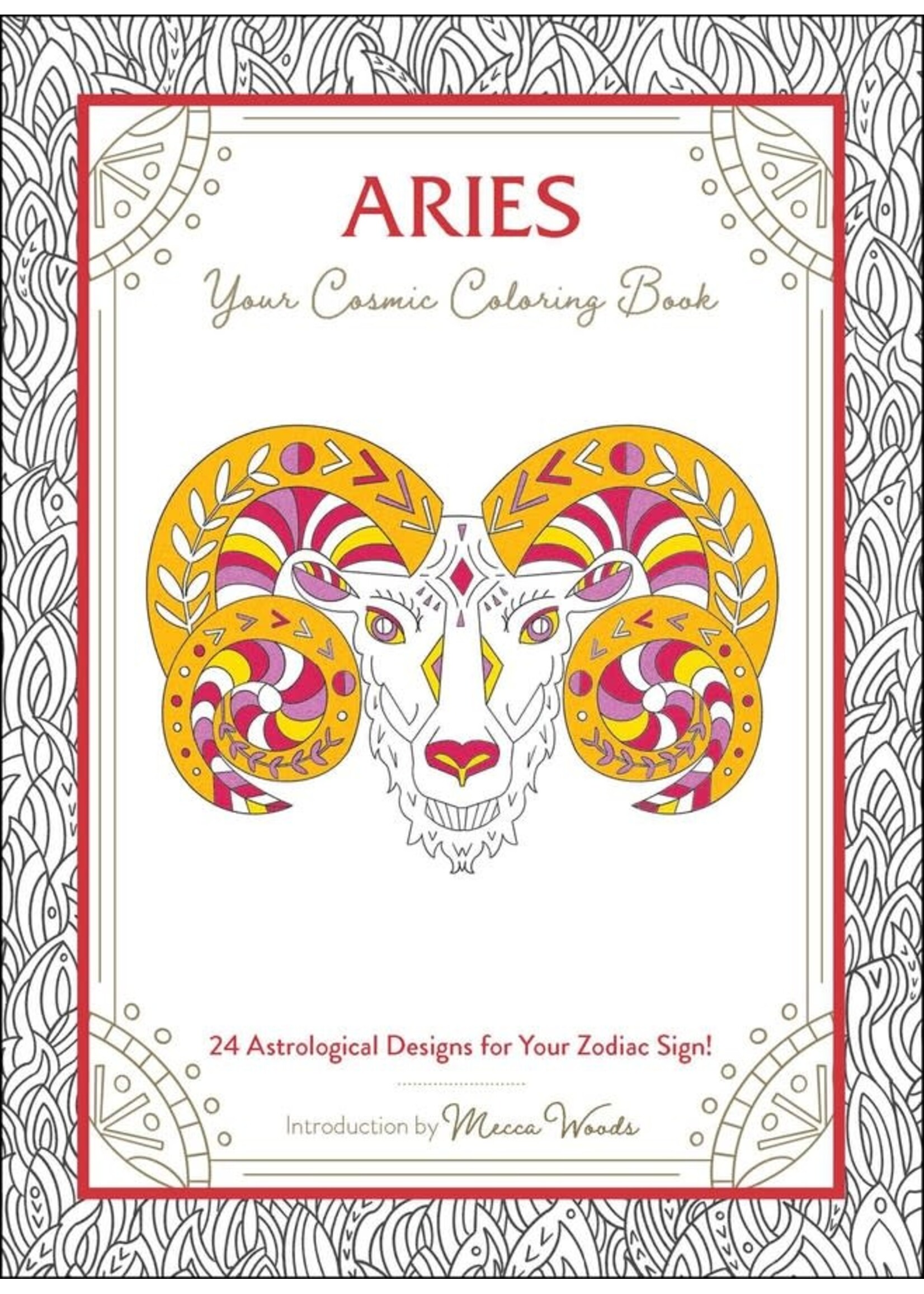 Cosmic Coloring Book Aries