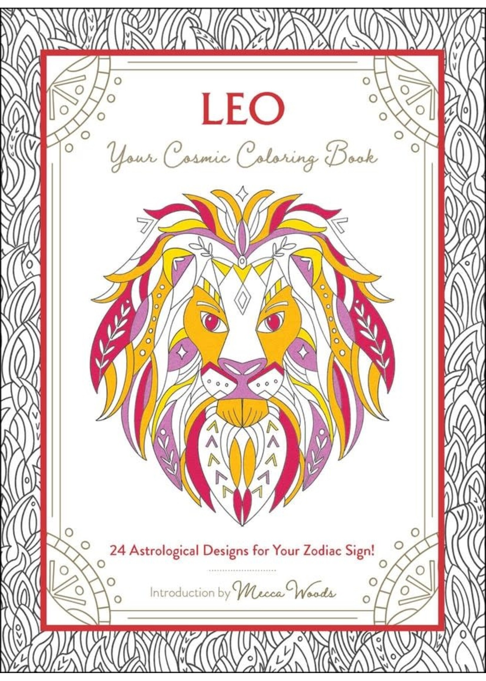 Cosmic Coloring Book Leo