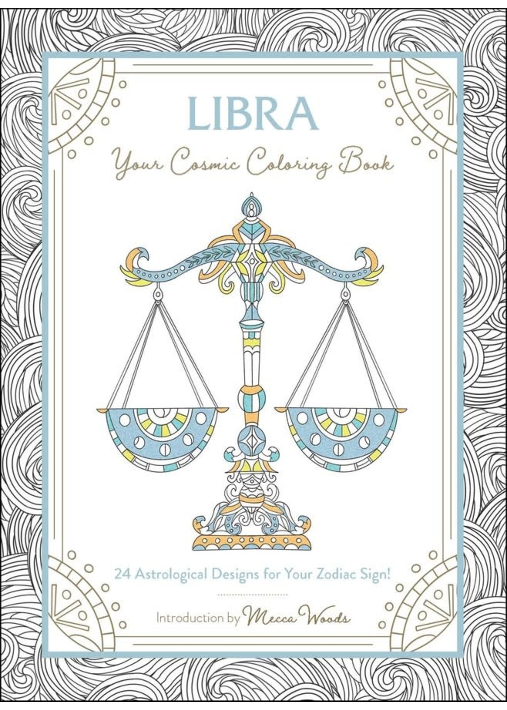 Cosmic Coloring Book Libra