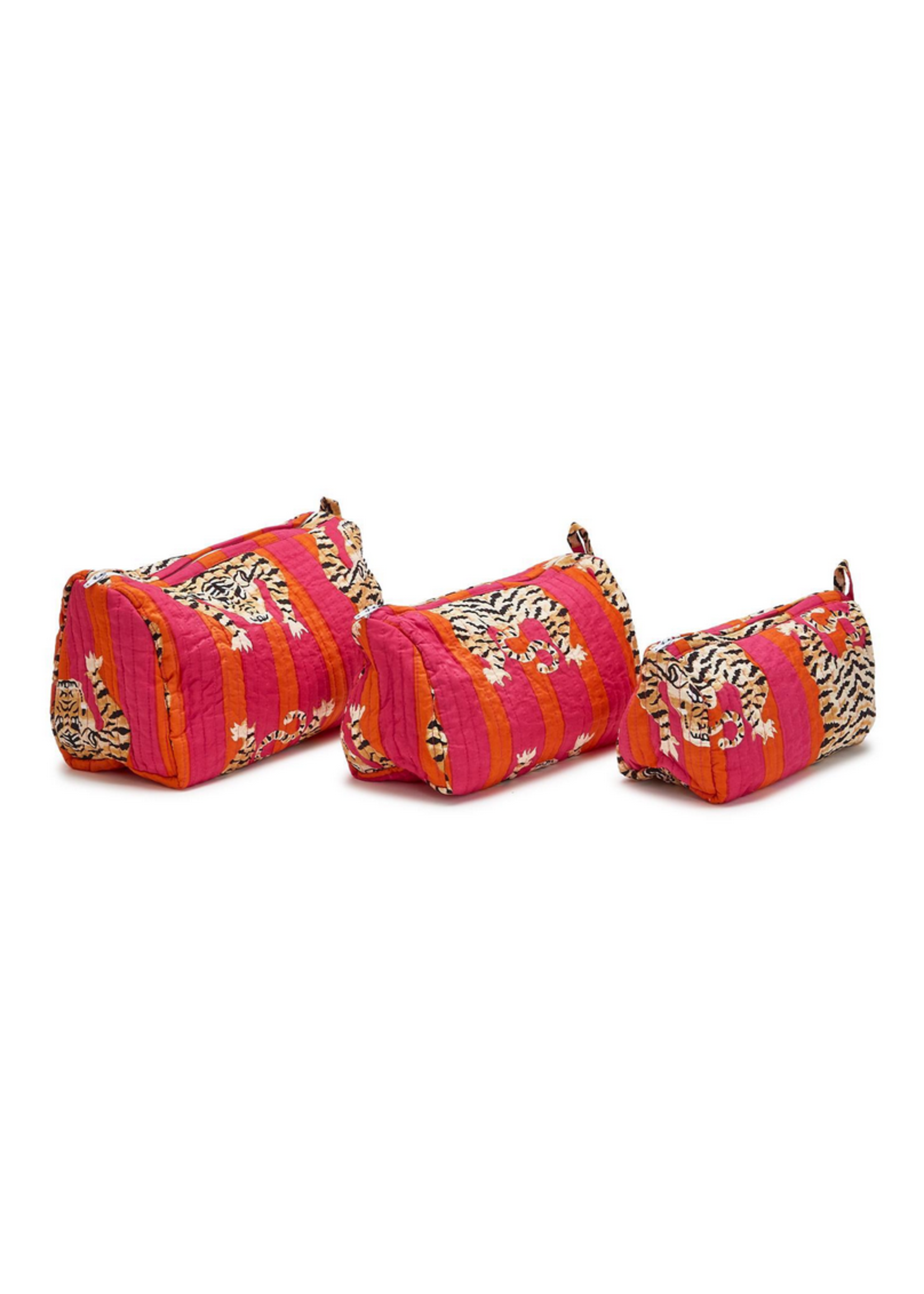 Two's Company Tiger Print Pouch