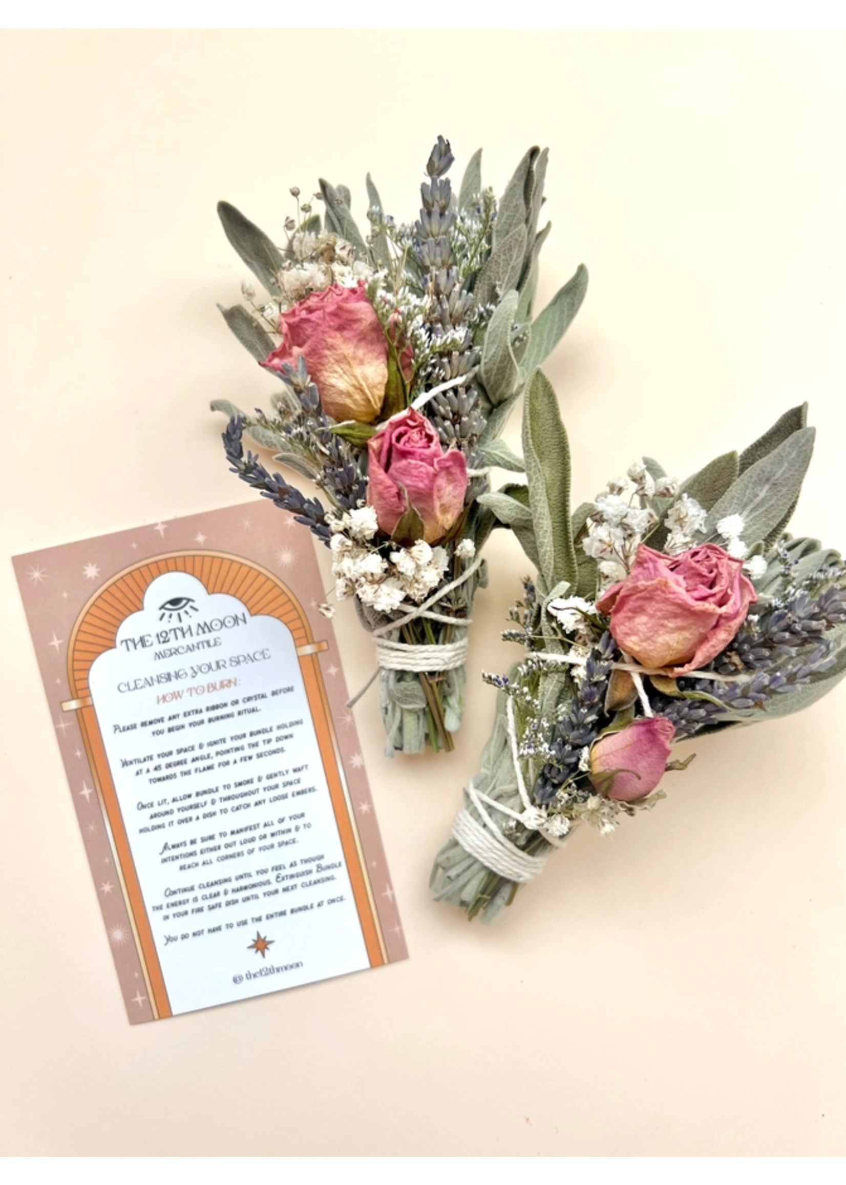 MAGIC RITUALS Smoke Cleansing Mini Sage Smudge Bundle