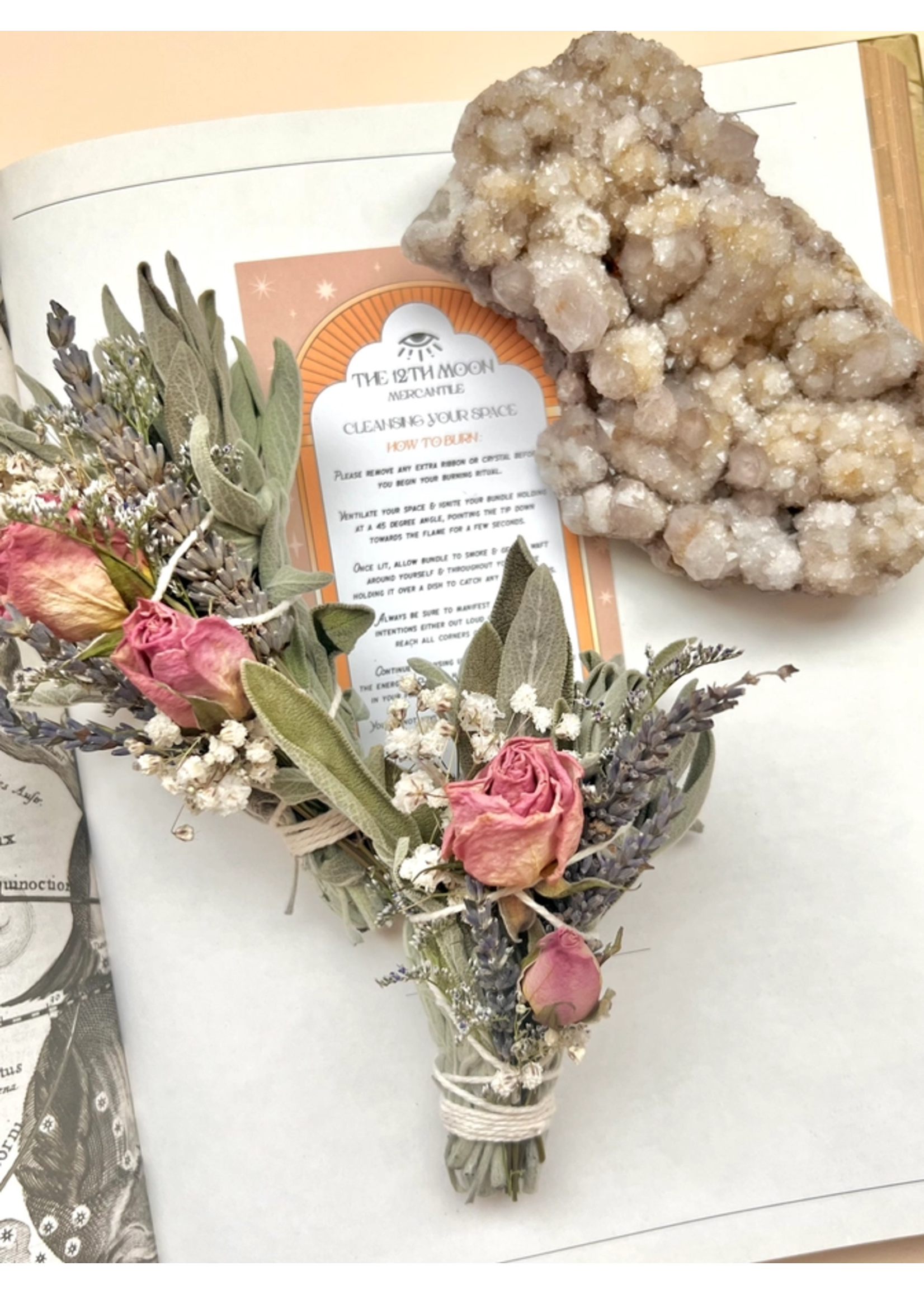 MAGIC RITUALS Smoke Cleansing Mini Sage Smudge Bundle