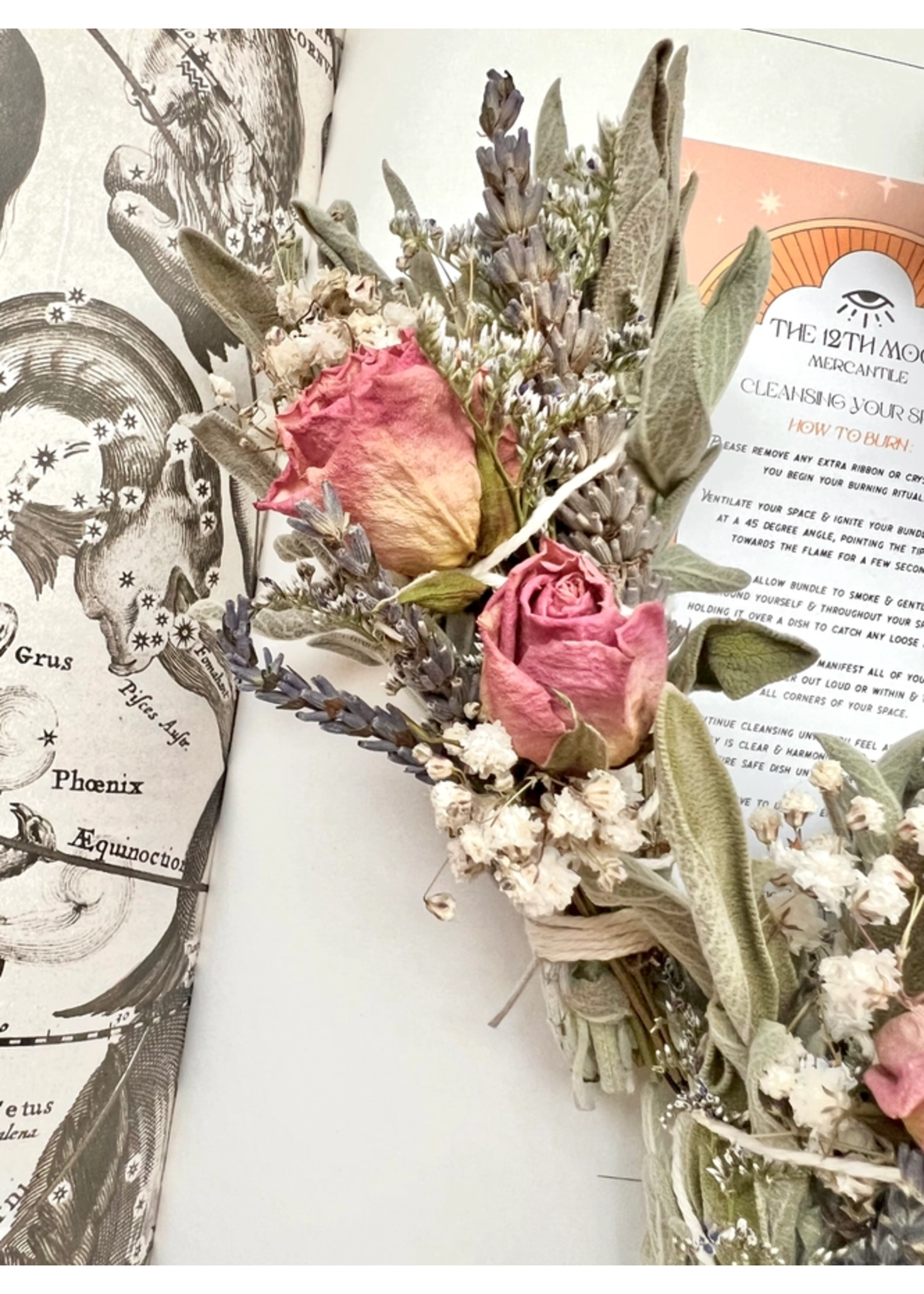 MAGIC RITUALS Smoke Cleansing Mini Sage Smudge Bundle