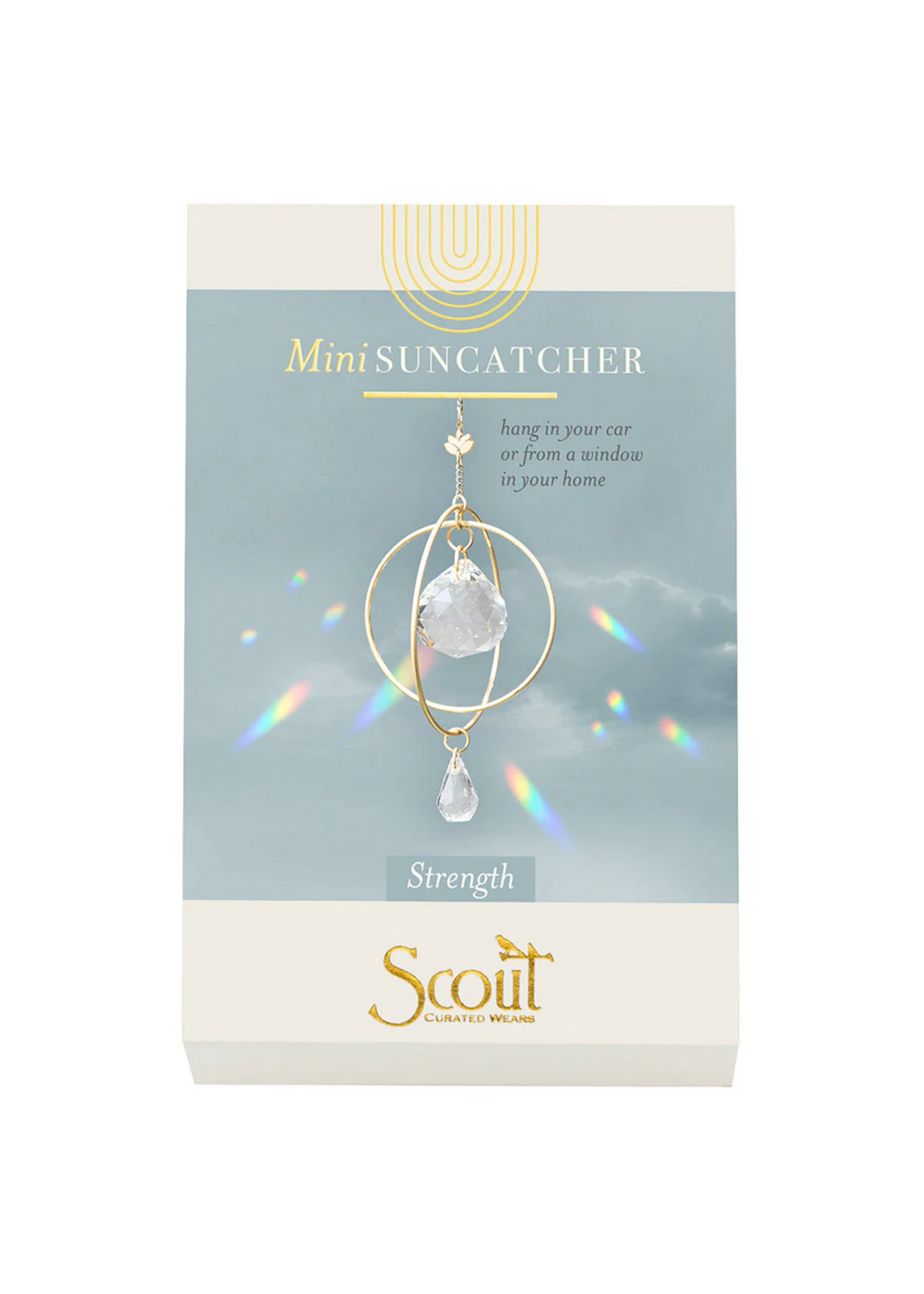 Mini Suncatcher Lotus/Strength