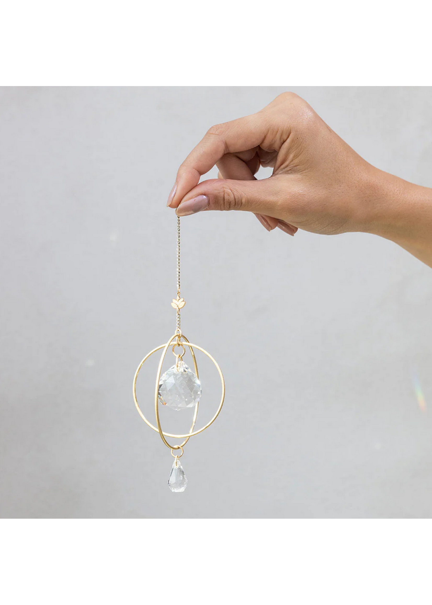 Mini Suncatcher Lotus/Strength