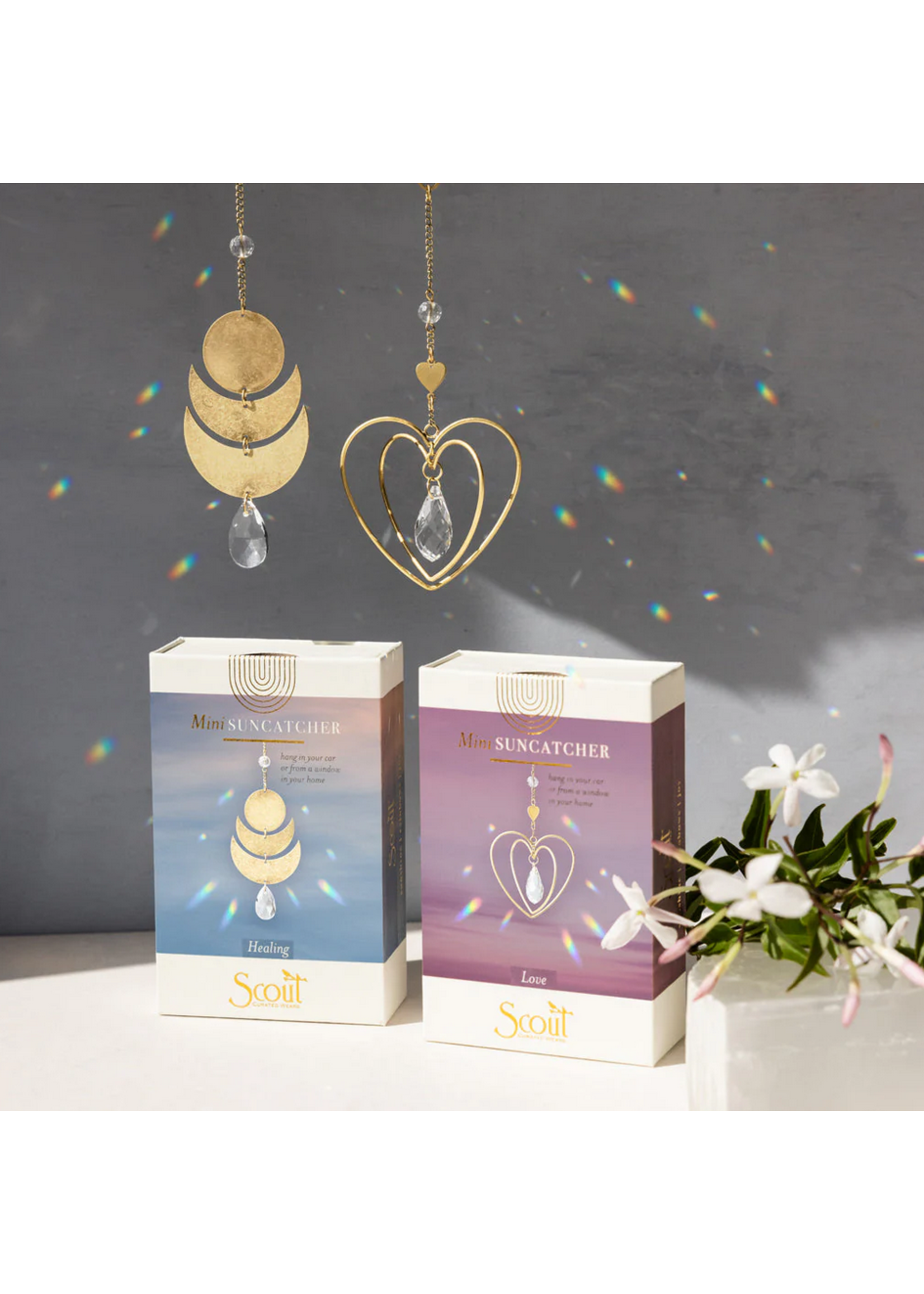 Mini Suncatcher Lotus/Strength
