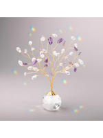 Scout Suncatcher Tree of Life - Amethyst/Protection/Gold