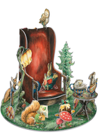 Roger La Borde Rabbit Storytime Christmas Pop & Slot 3D Advent