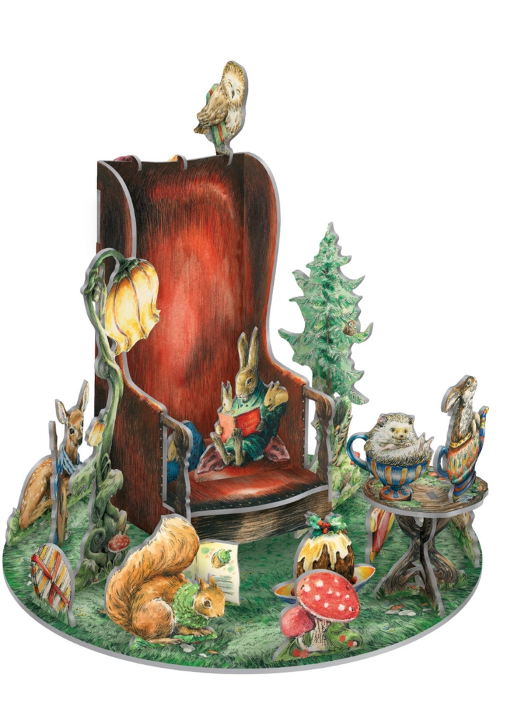 Roger La Borde Rabbit Storytime Christmas Pop & Slot 3D Advent