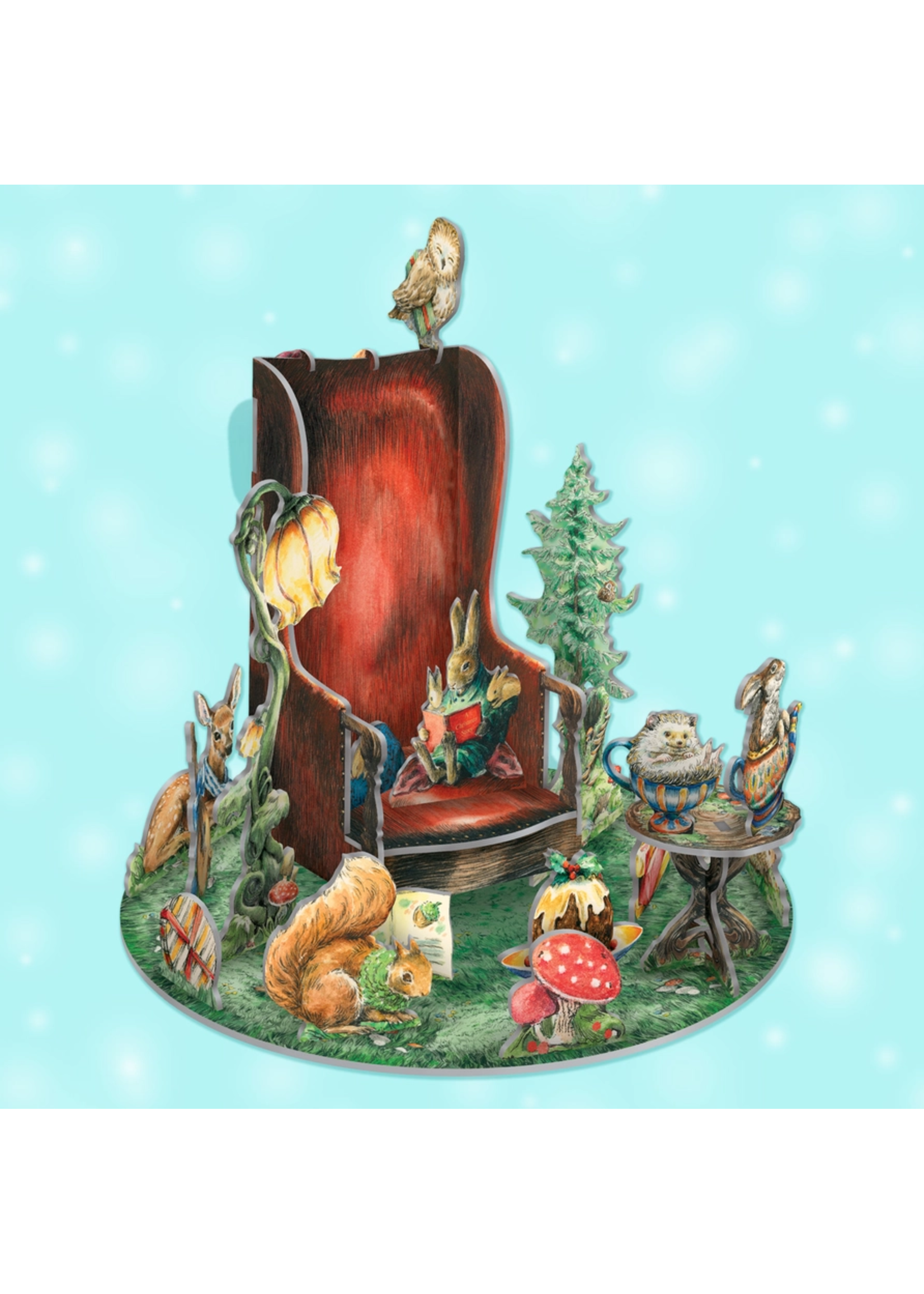 Roger La Borde Rabbit Storytime Christmas Pop & Slot 3D Advent